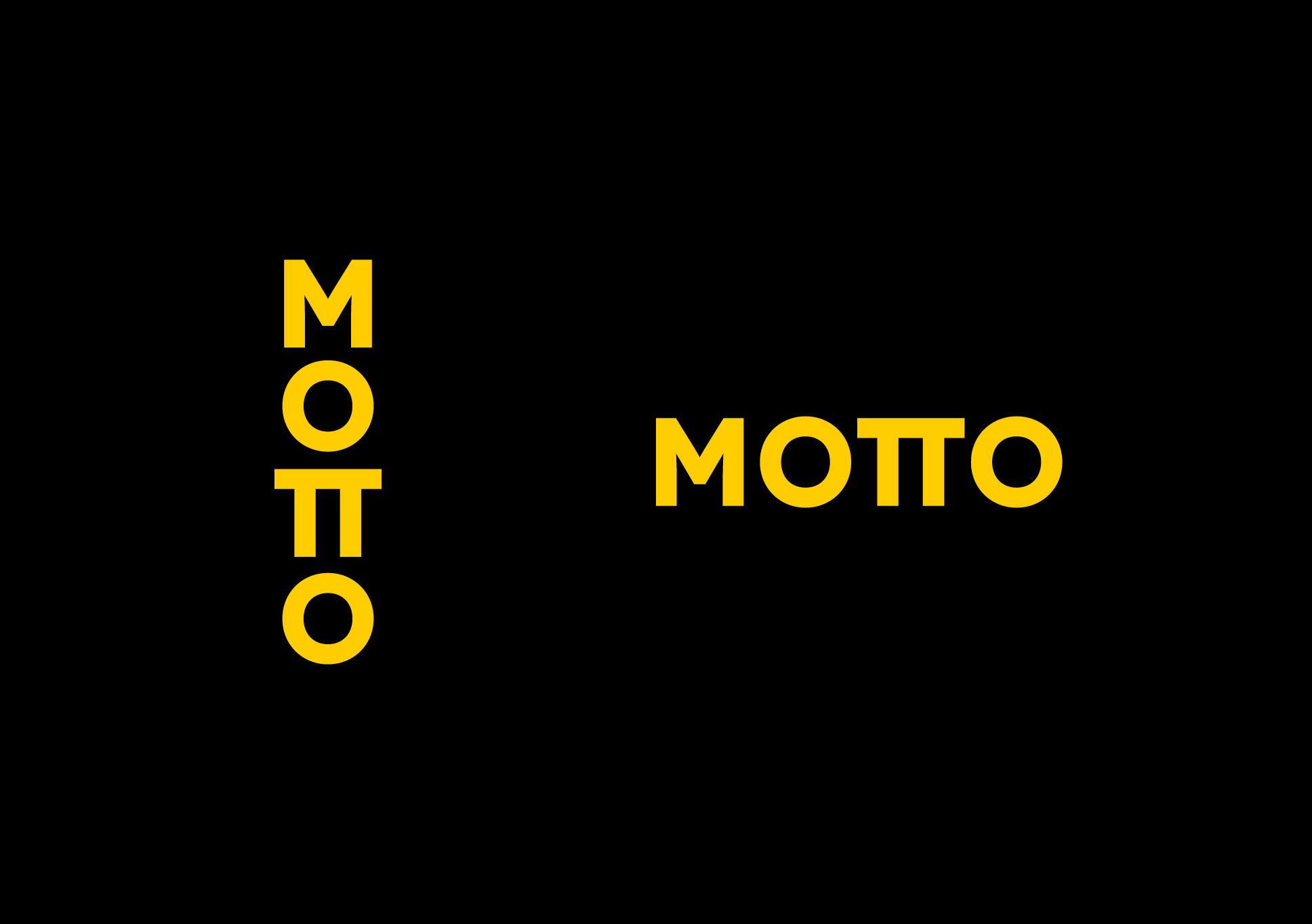 Motto logo