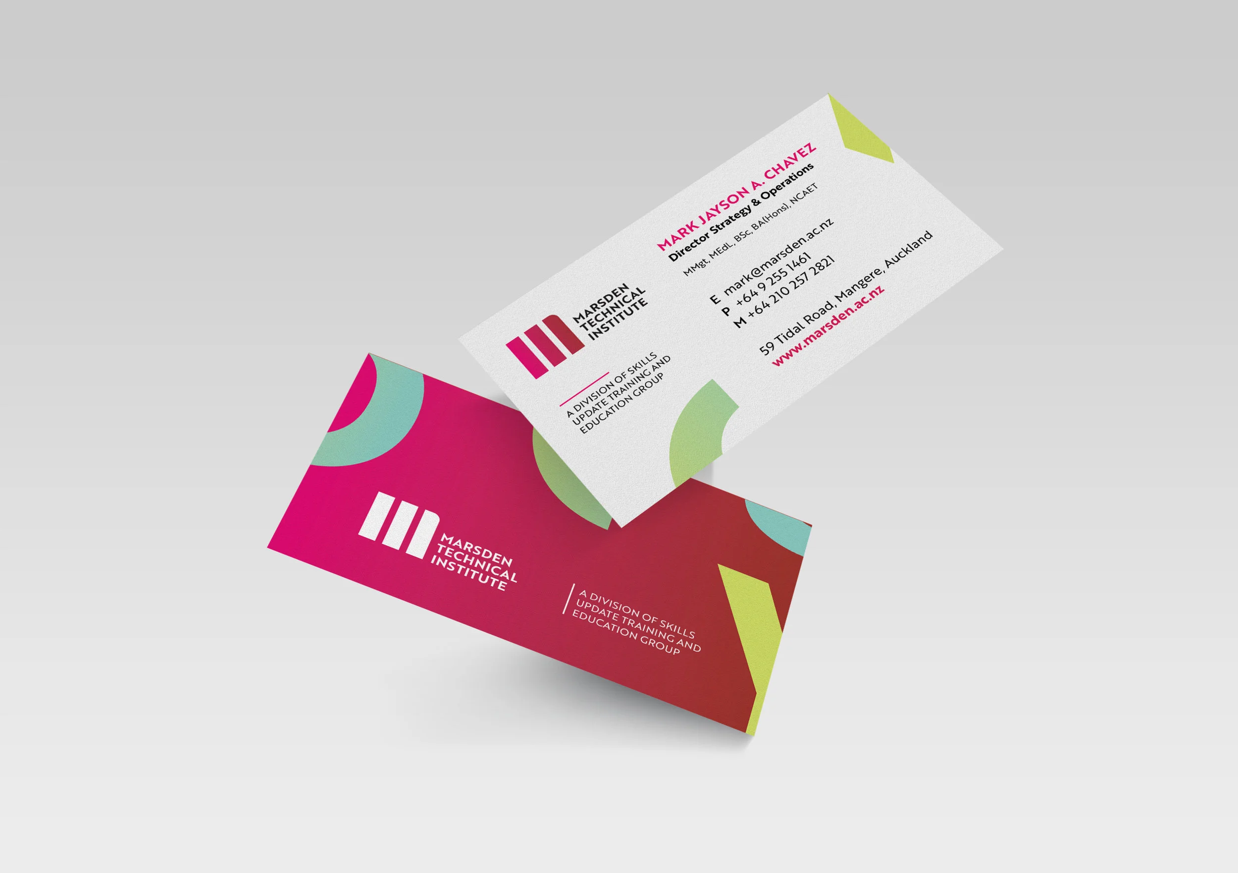Marsden business card