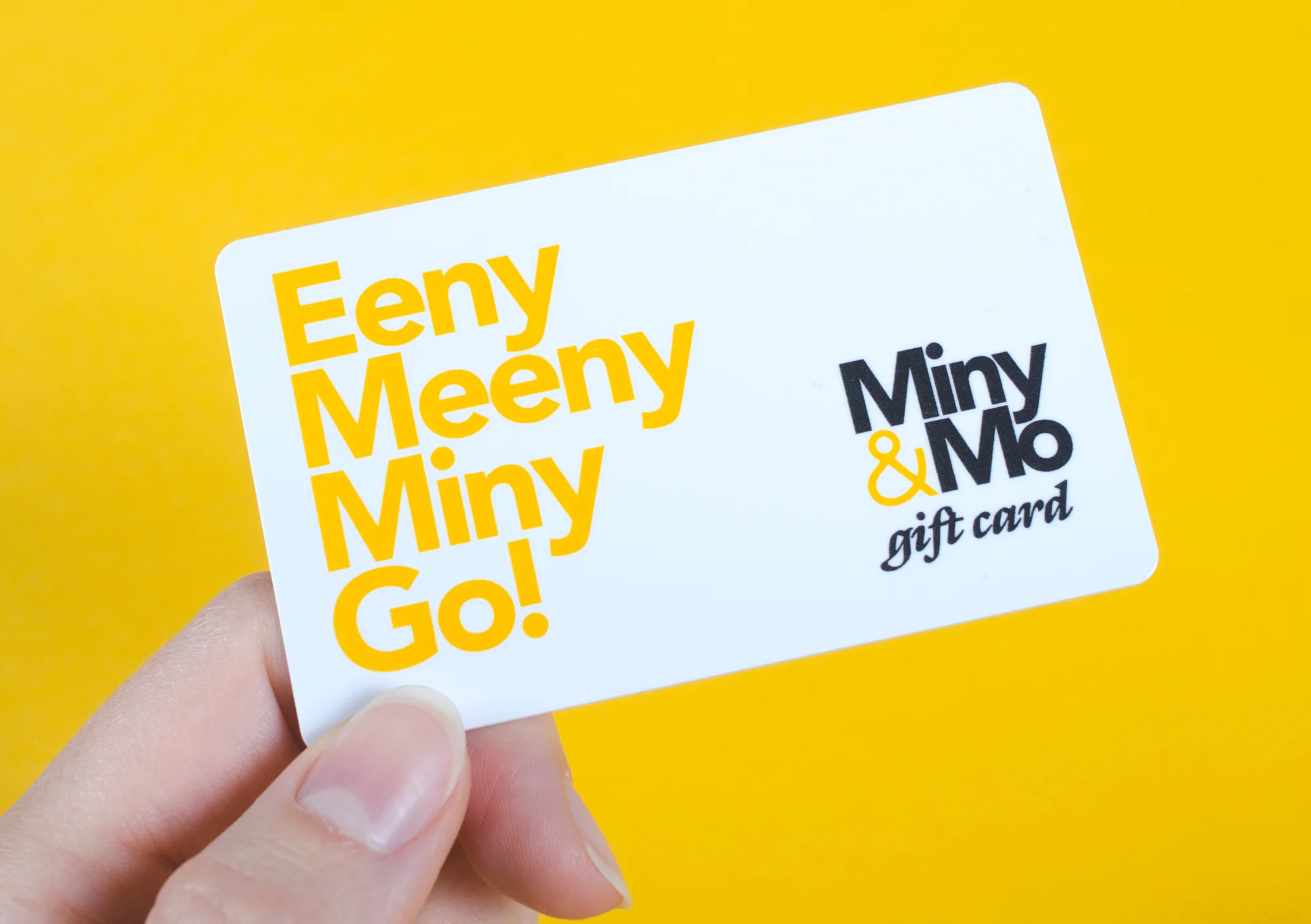 Miny&Mo gift card