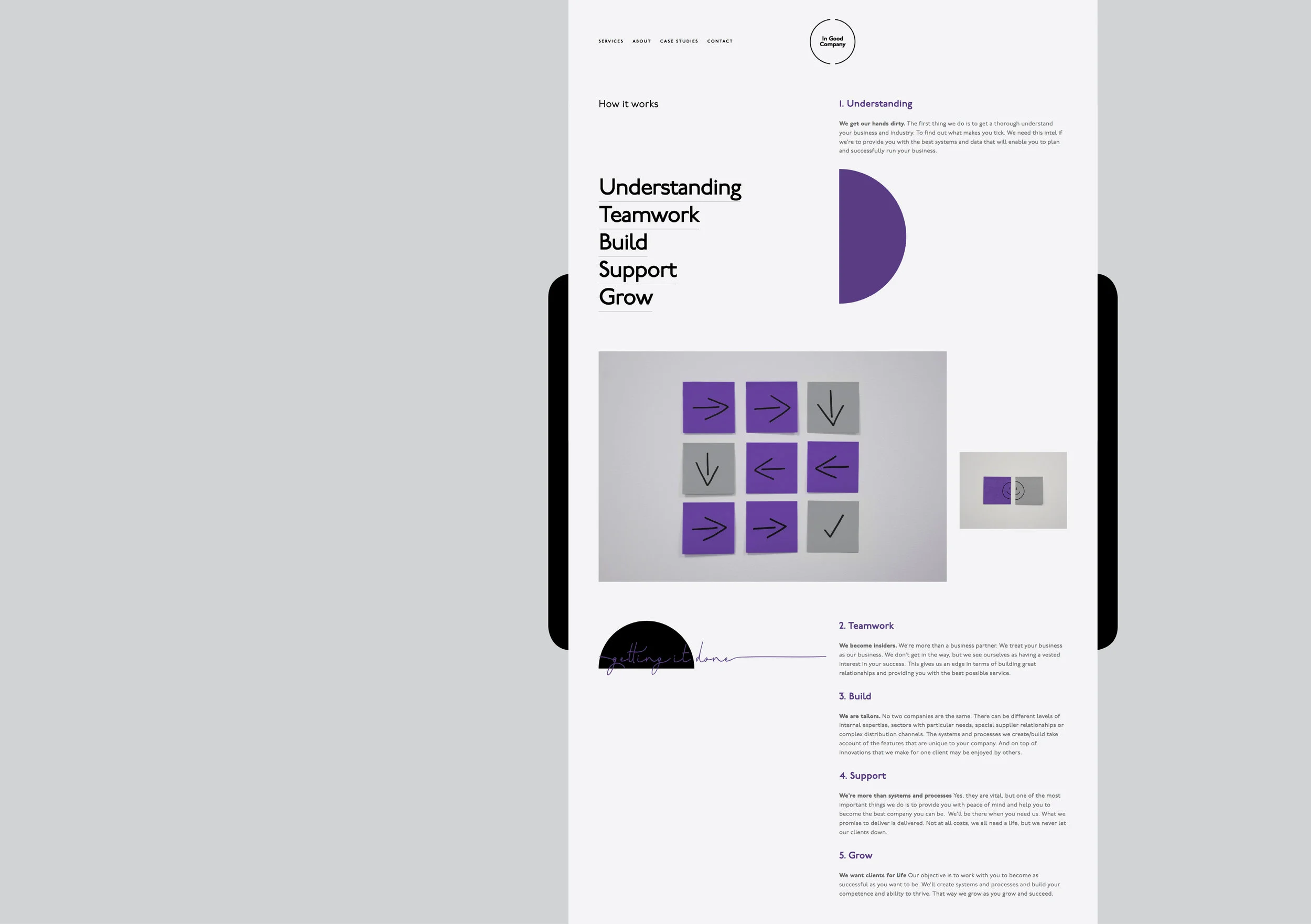 In Good Company website