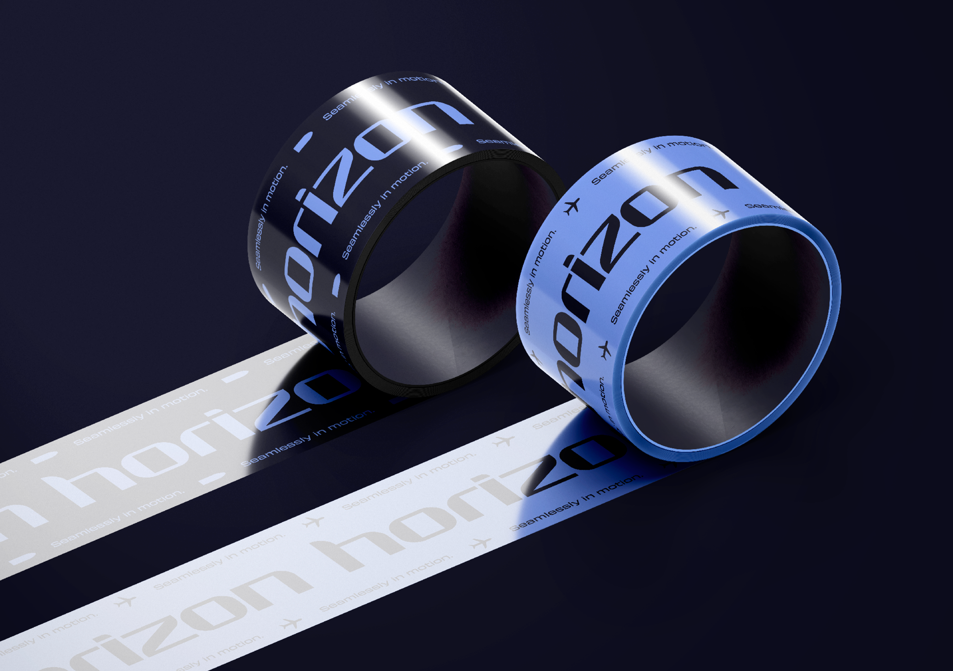 Horizon branded freight tape