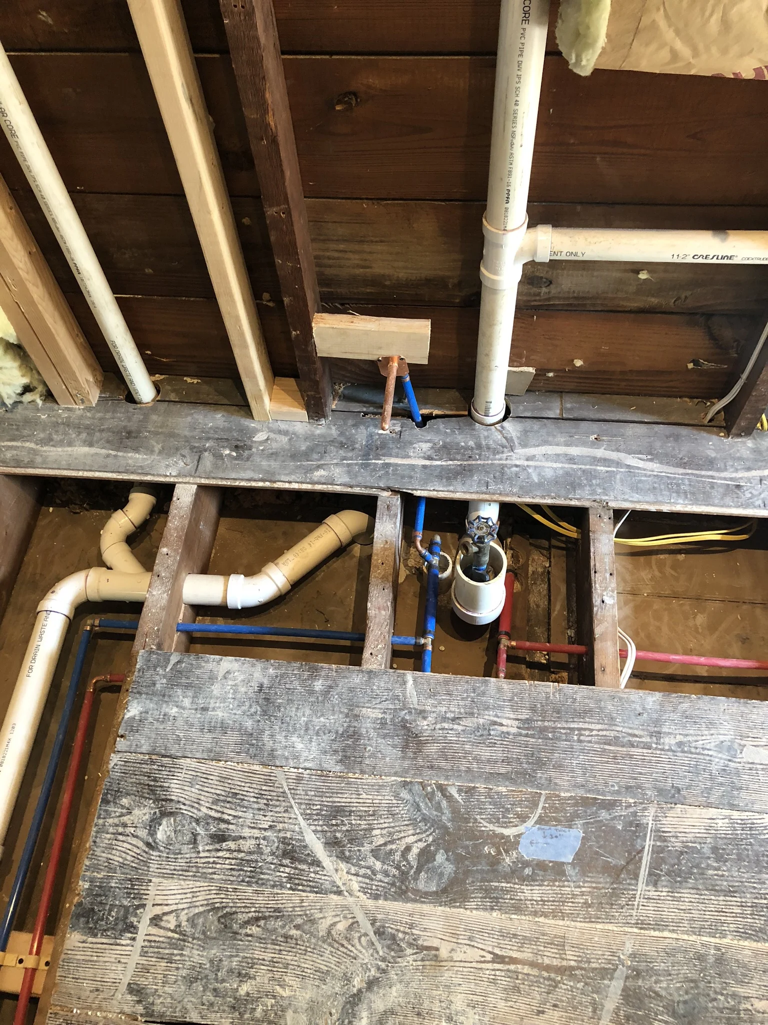 Adding a bathroom to attic 2