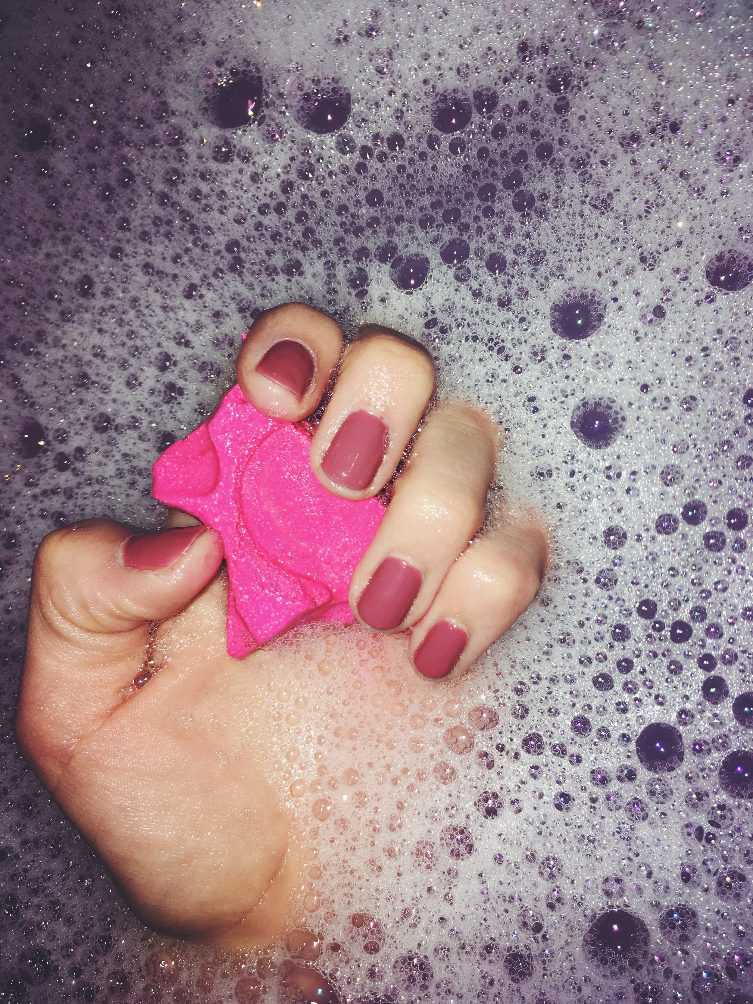 Treat yourself to a luscious bubble bath every once in a while!