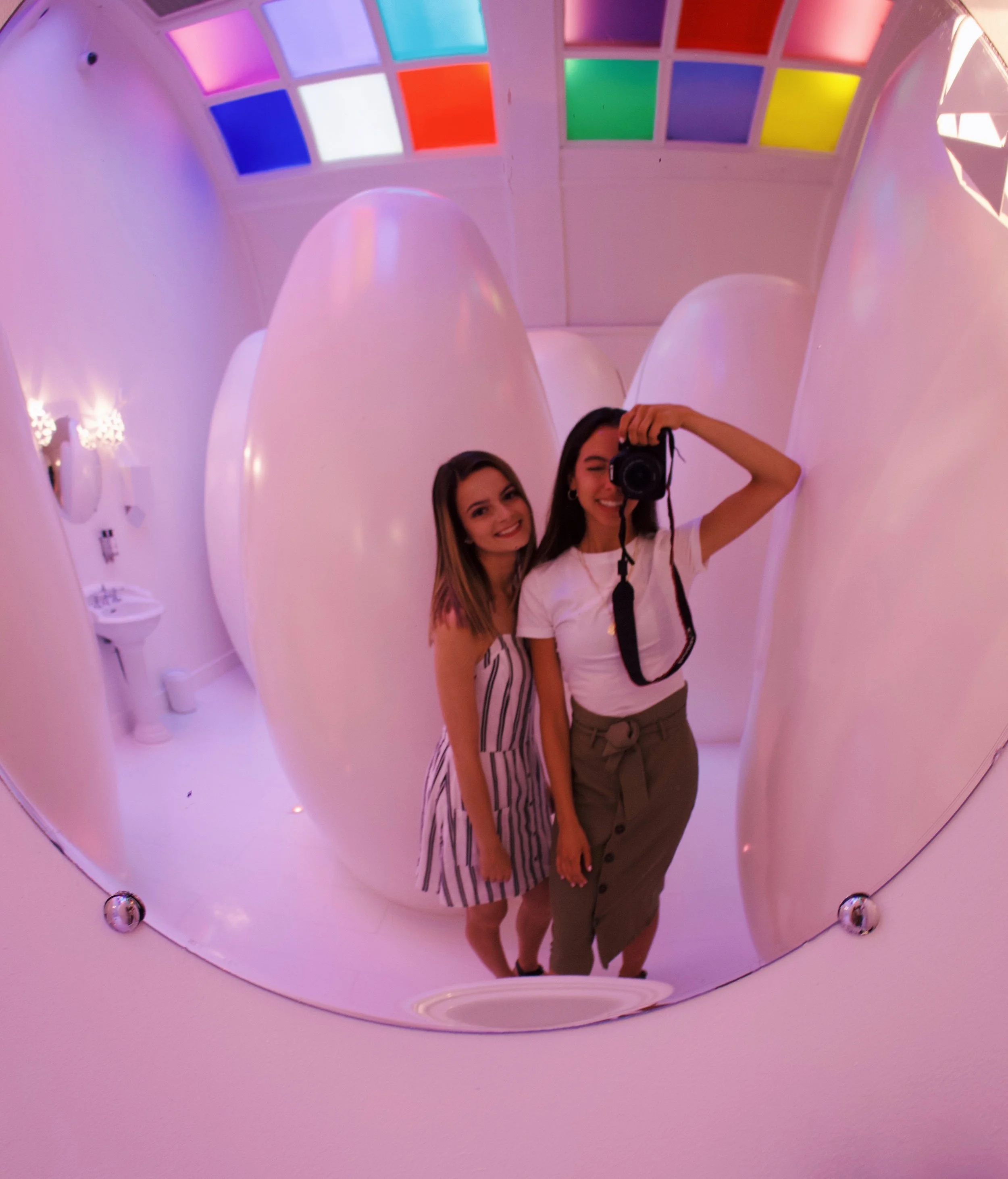 Iconic egg bathrooms