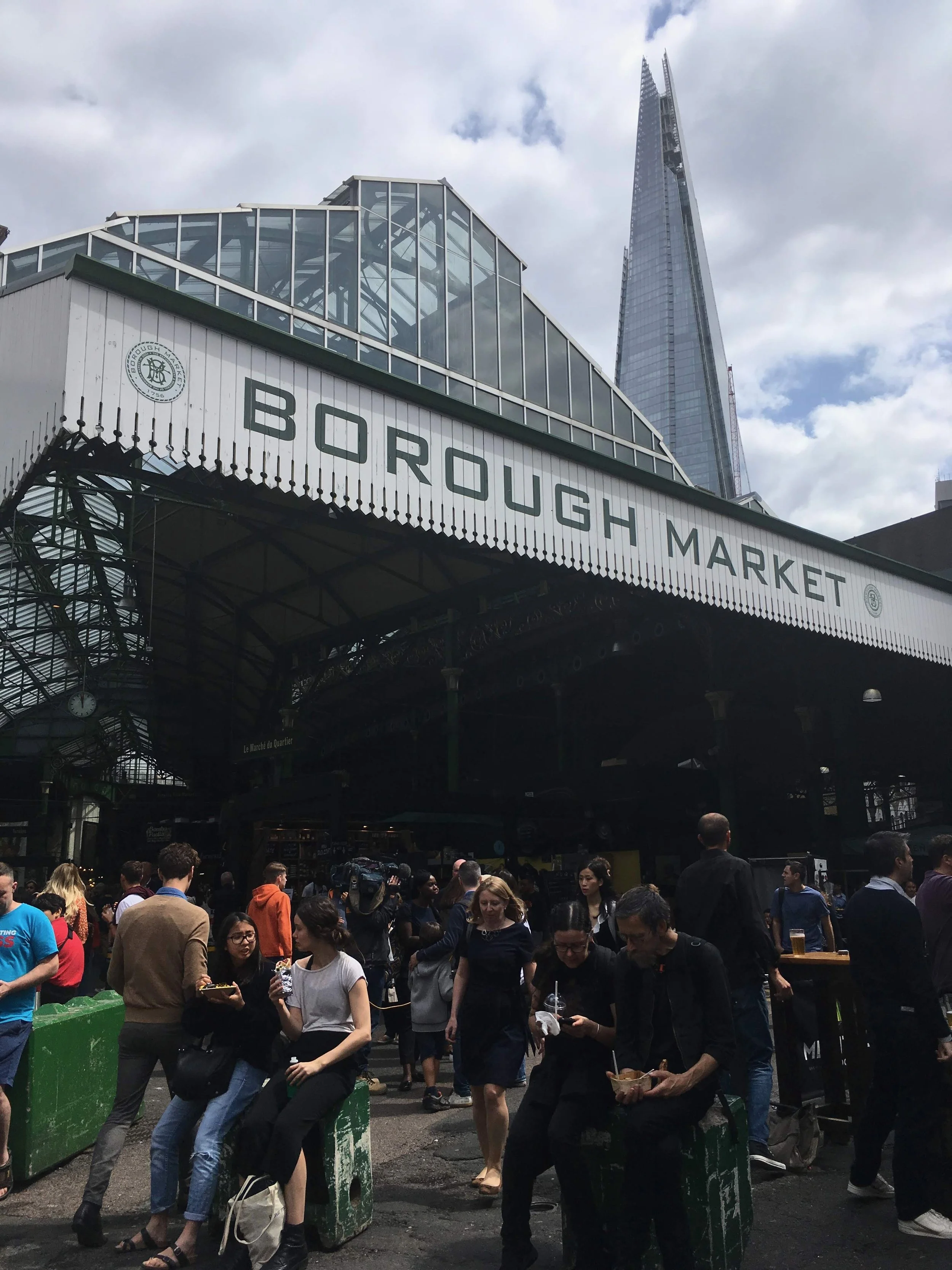 &amp; the Shard in the background