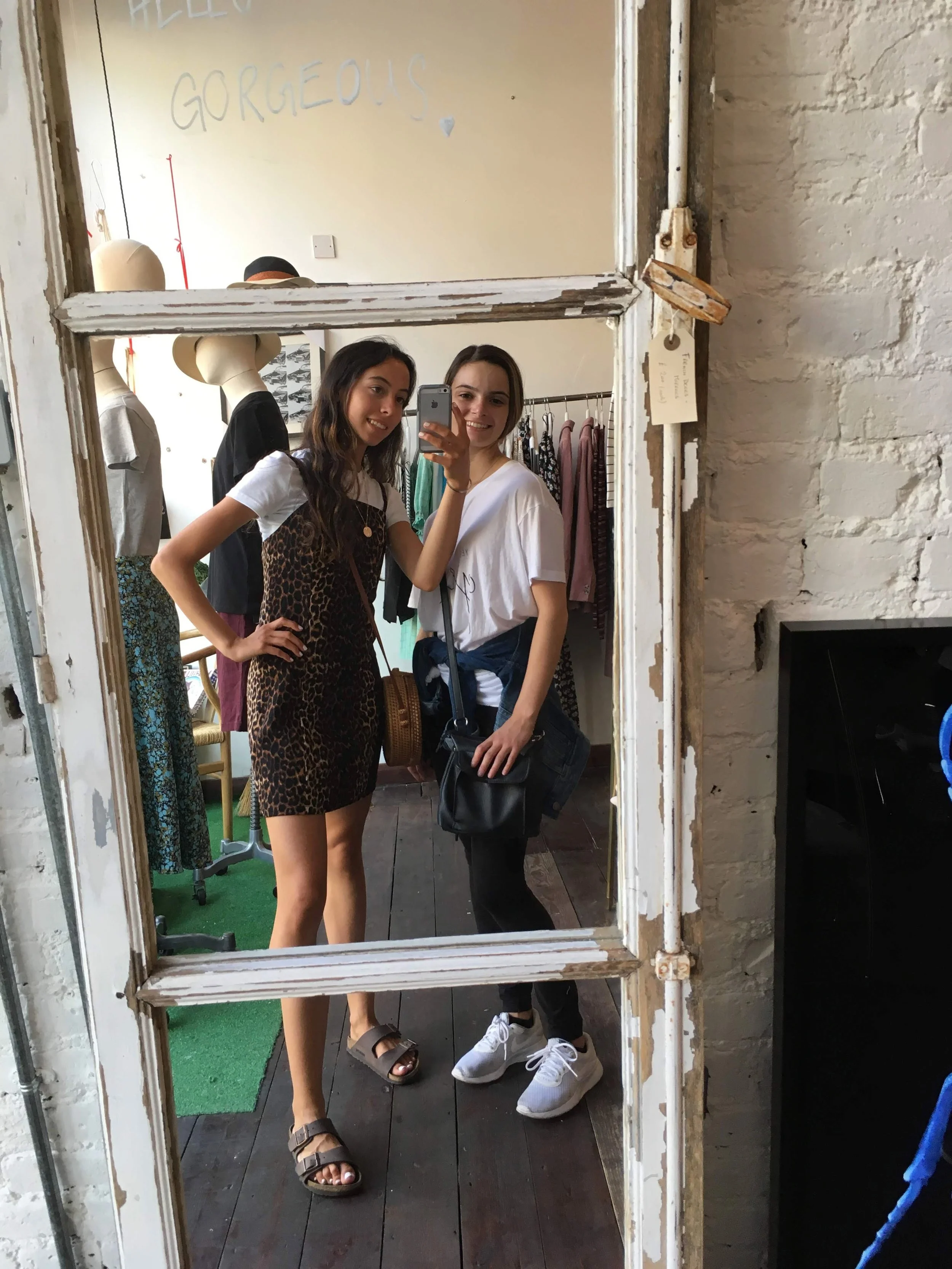 Wandering through all the vintage shops