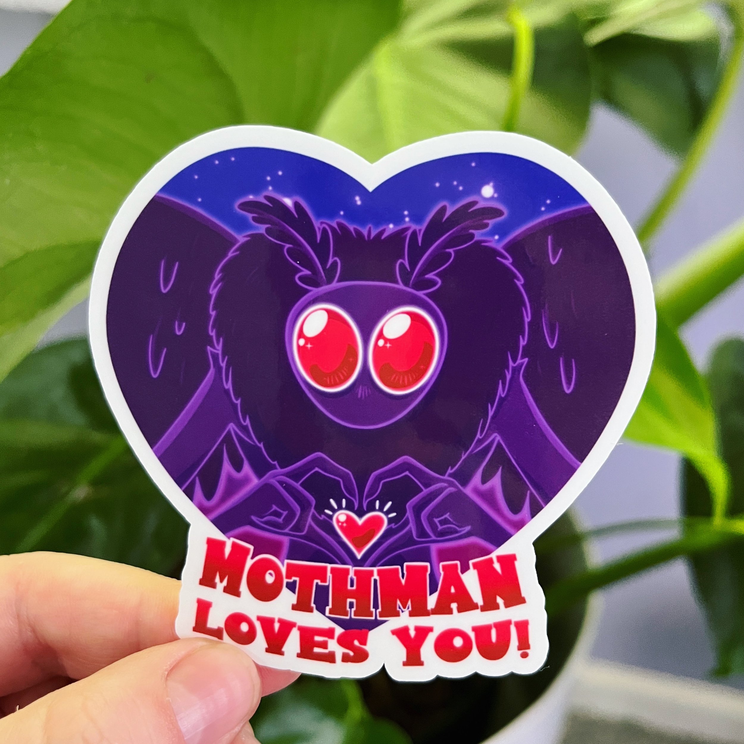 mothman loves you sticker.jpg