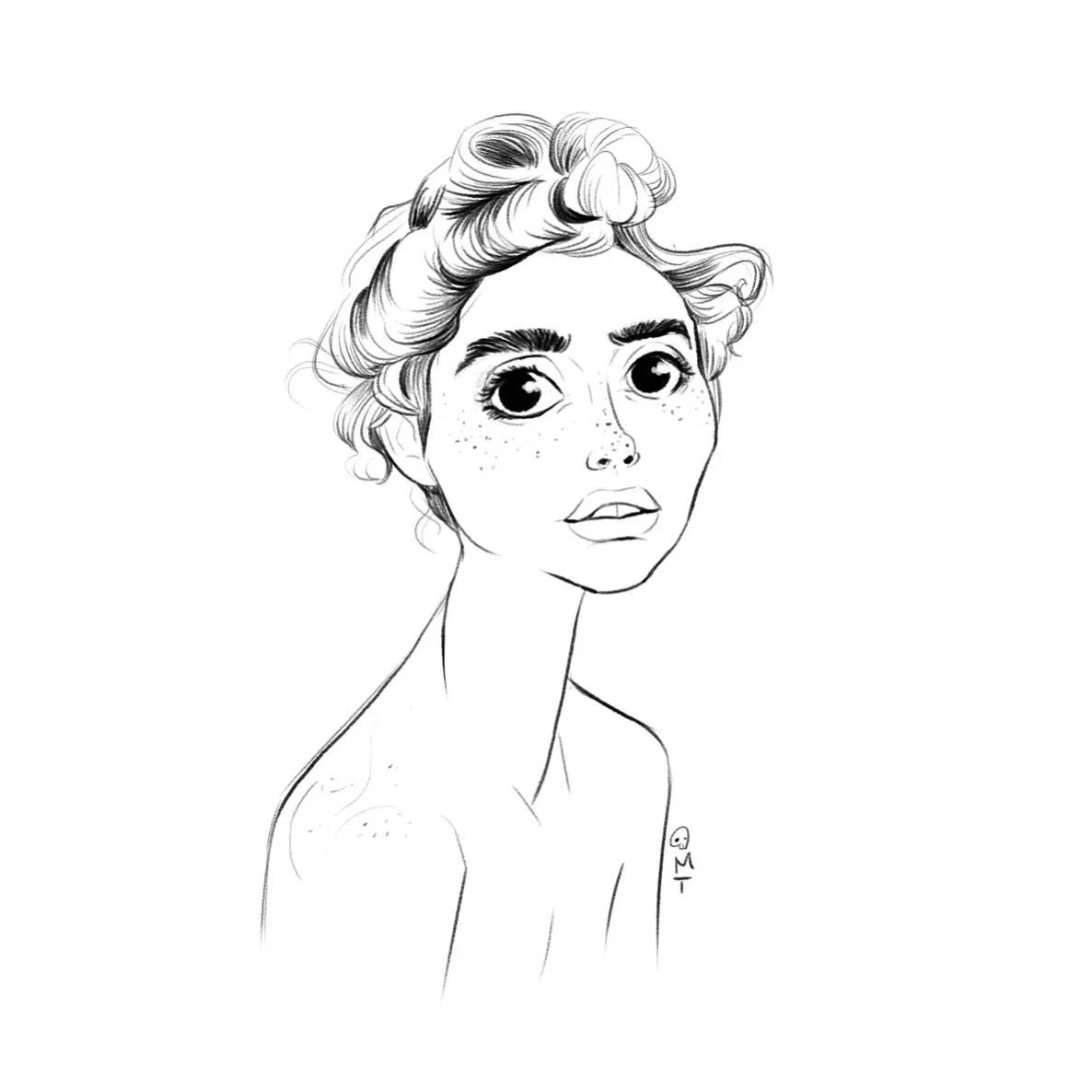 Simple little study for today. #drawing  #illustration #artistsoninstagram