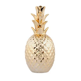 Pineapple - gold (large) Price: $4.00 Qty: 6