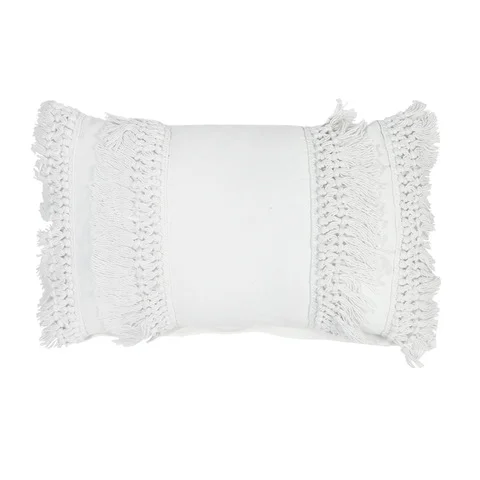 Fringe cushion - cream Price: $6.00 Qty: 4