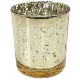 Gold votive - small Price: $2.00 Qty: 24