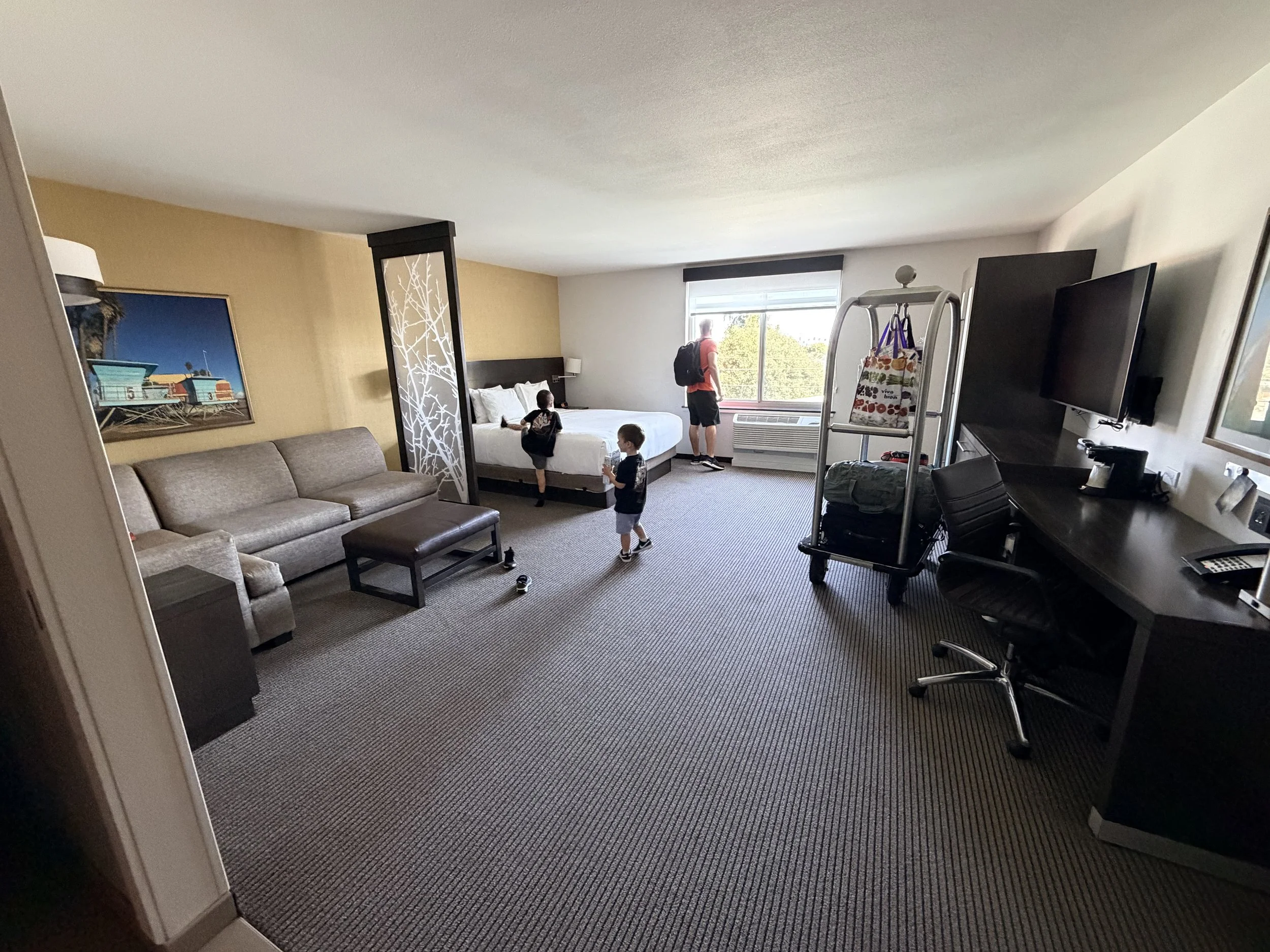 Pool at the Hyatt Place in Santa Cruz is perfect for kids