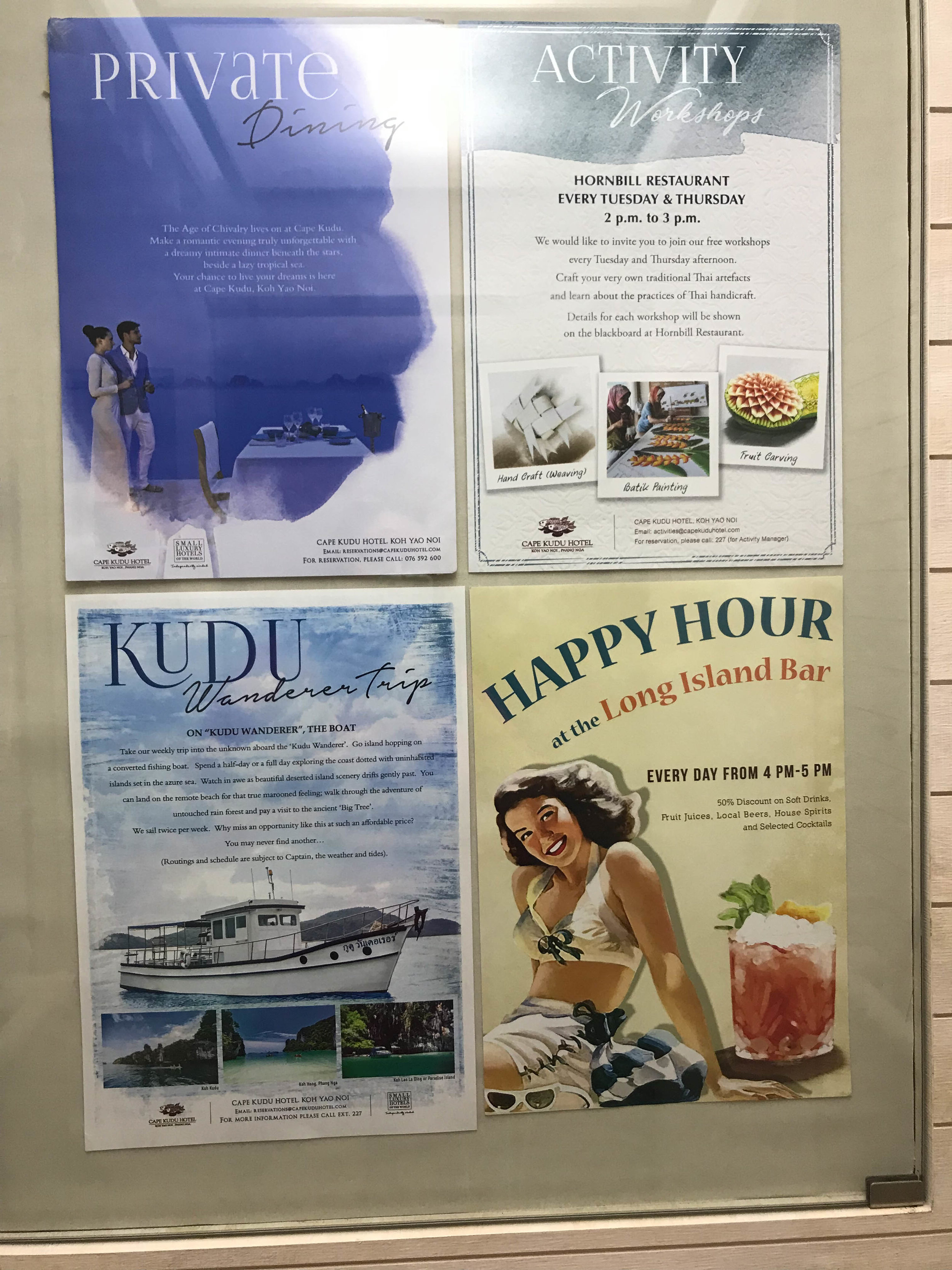 Cade Kudu Hotel - Koi Yao Noi, Thailand - hotel activities