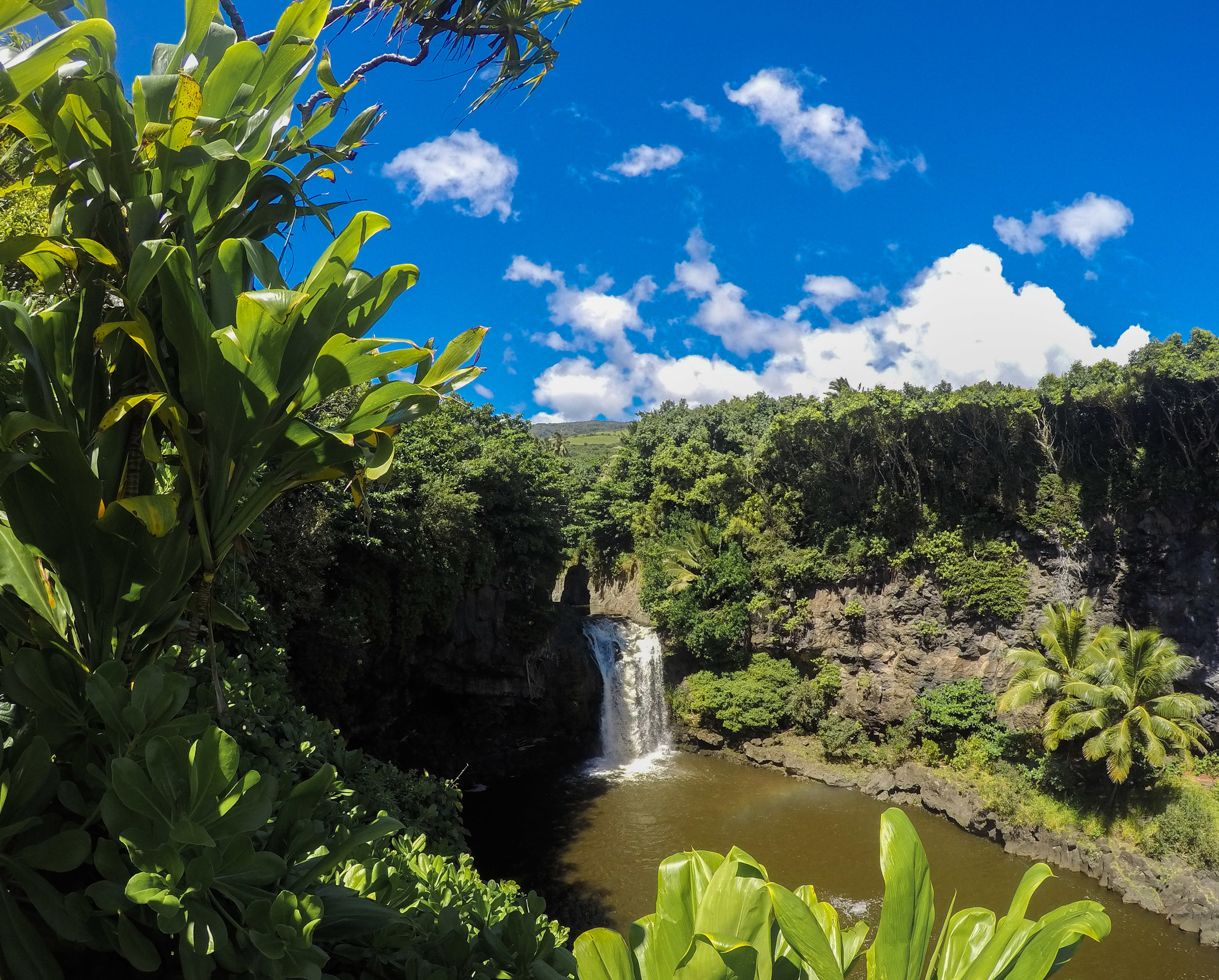 Copy of Road to Hana Stops - Waterfall - Seven Sacred Pools