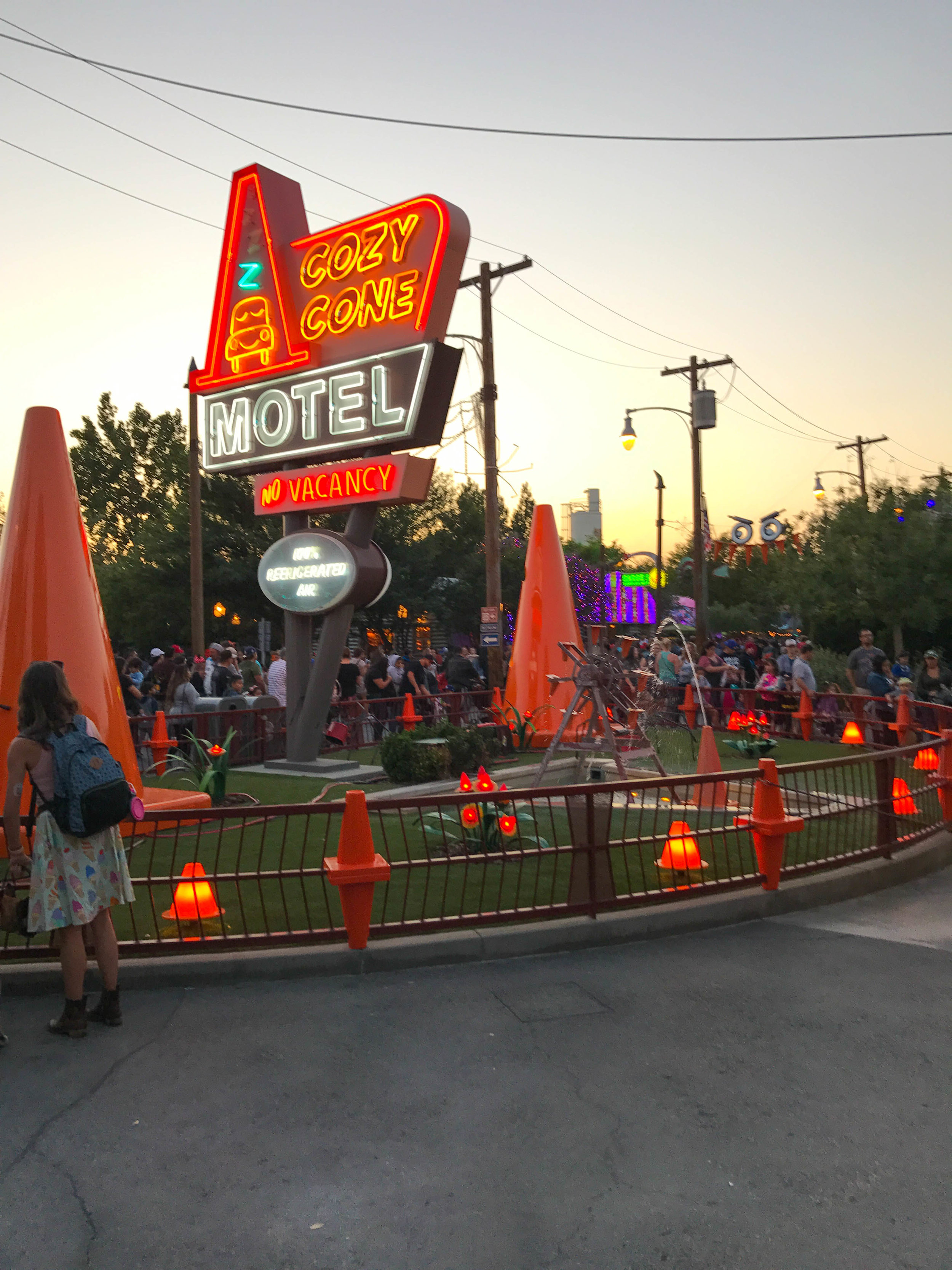 Copy of California Adventure Halloween Time Cars Land Cozy Cone Motel