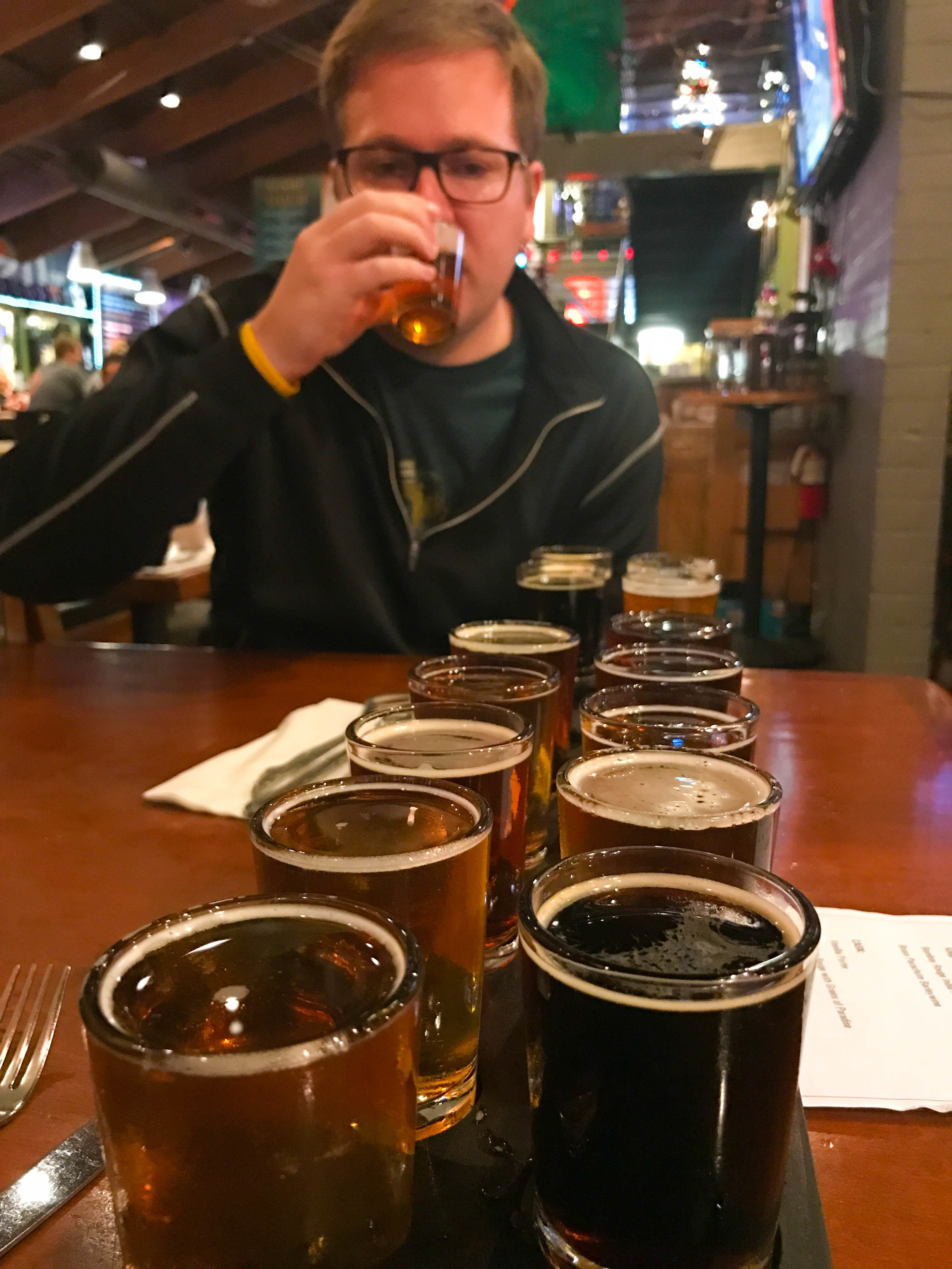 Third Street Ale Works Beer Tasting