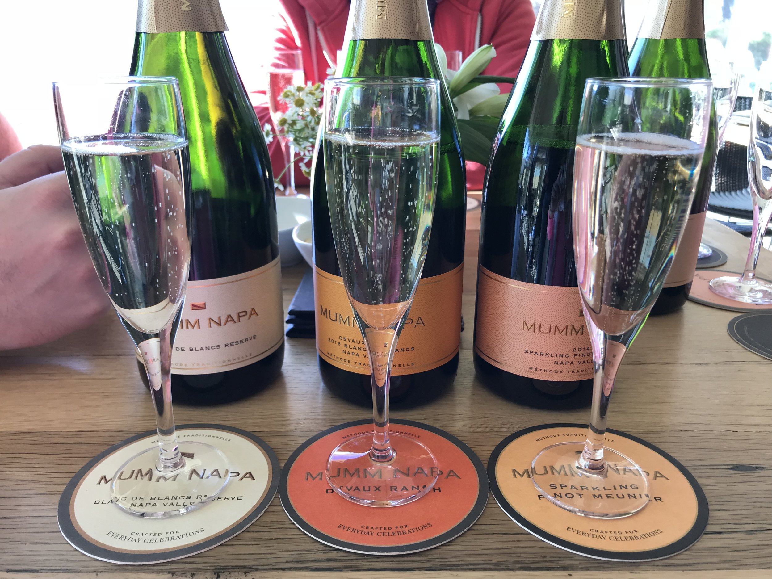 Mumm Napa Champagne Tasting