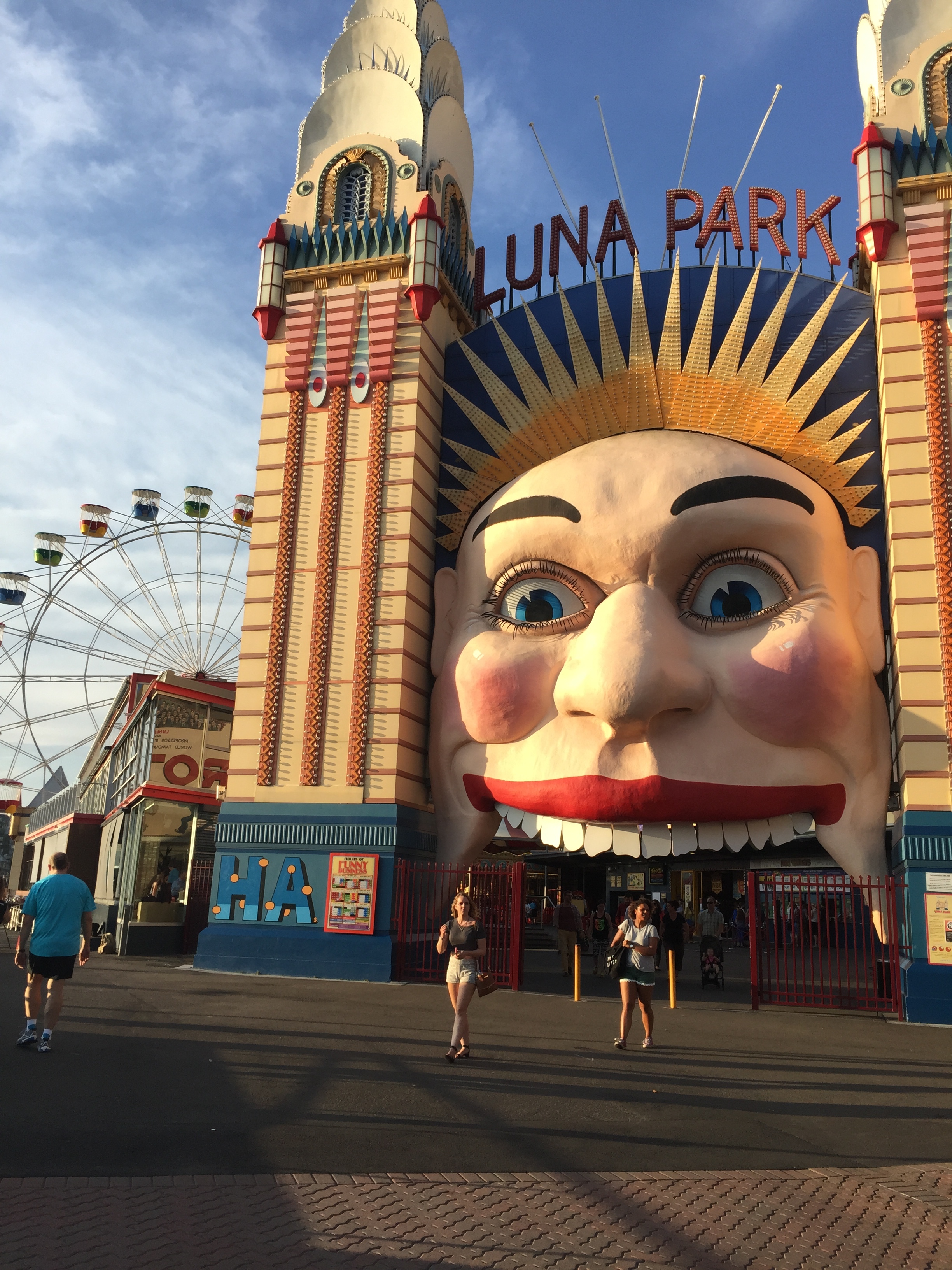Luna Park in Sydney Australia