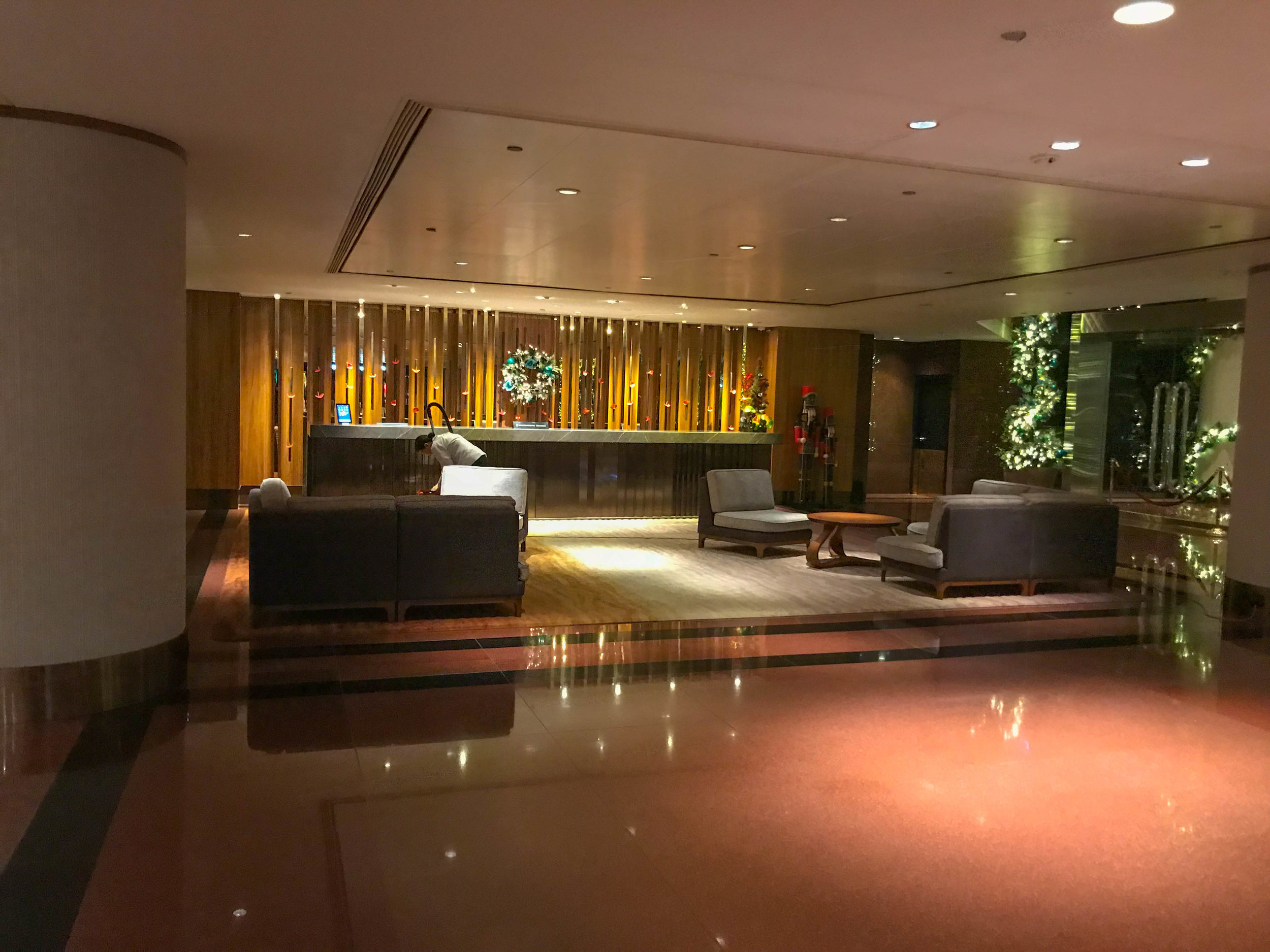 Hong Kong Intercontinental Lobby