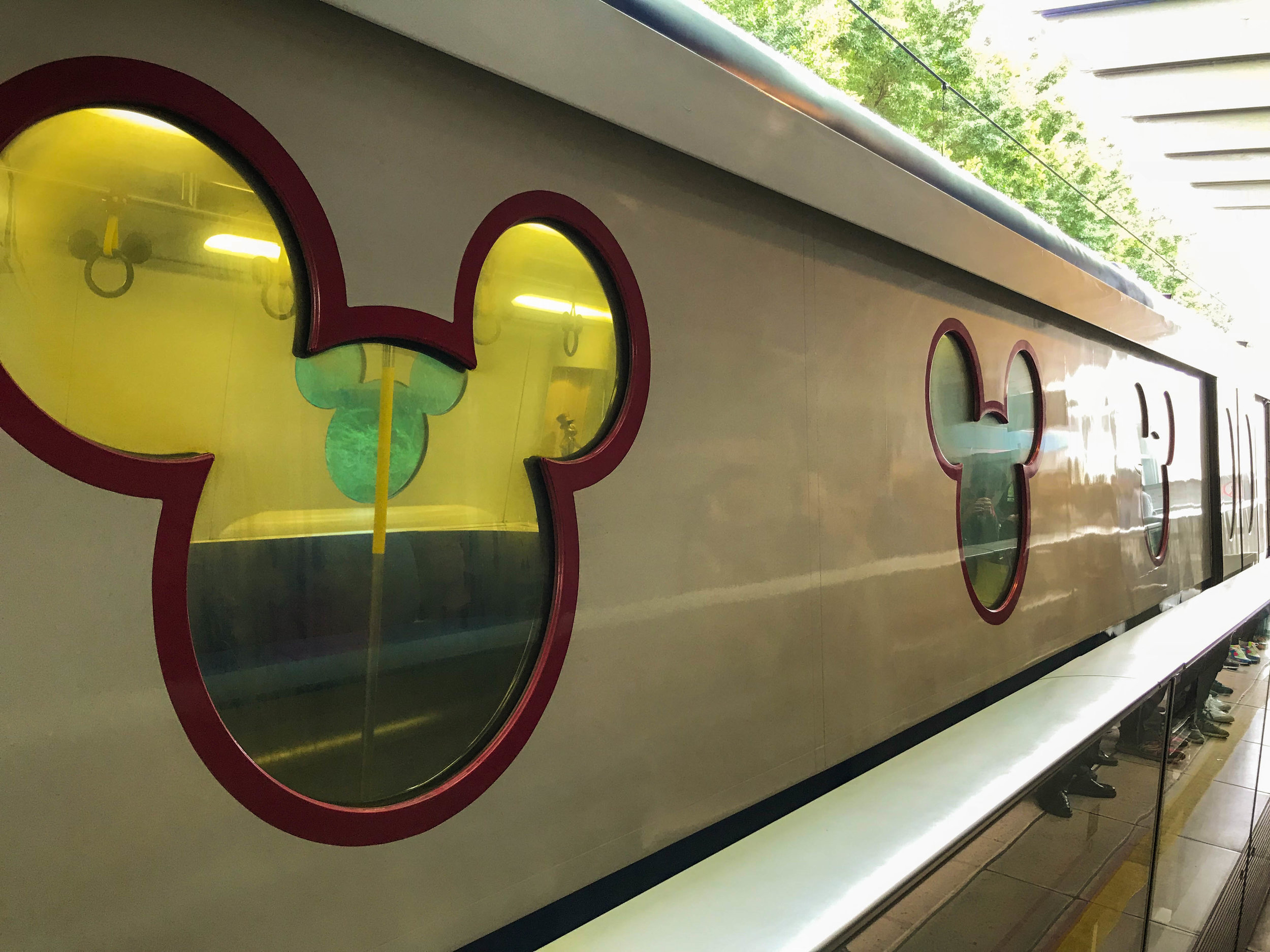 Hong Kong Disneyland - Mickey Train MTR