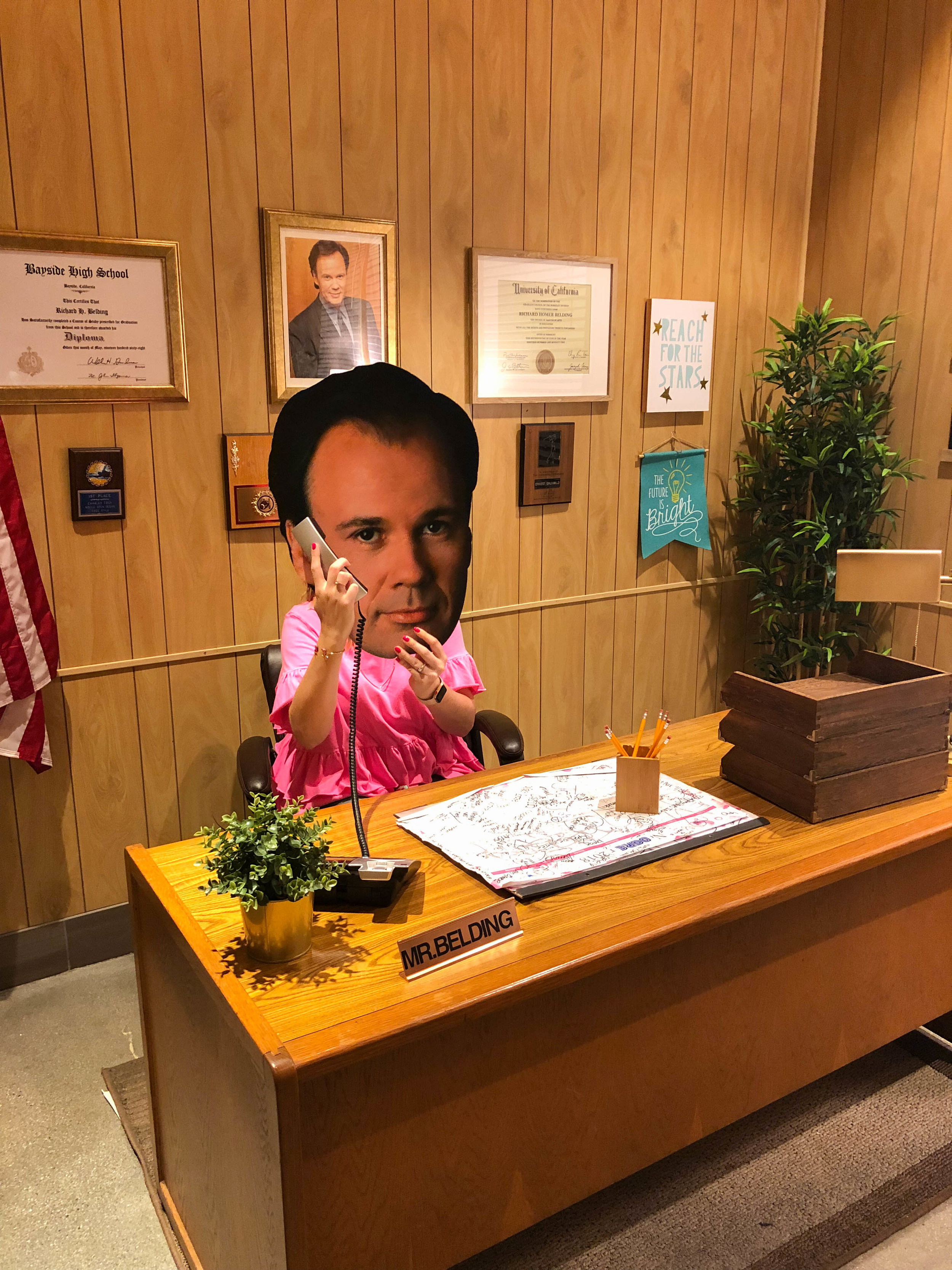 Saved By the Max - Saved by the Bell Pop-up Mr Belding's Office