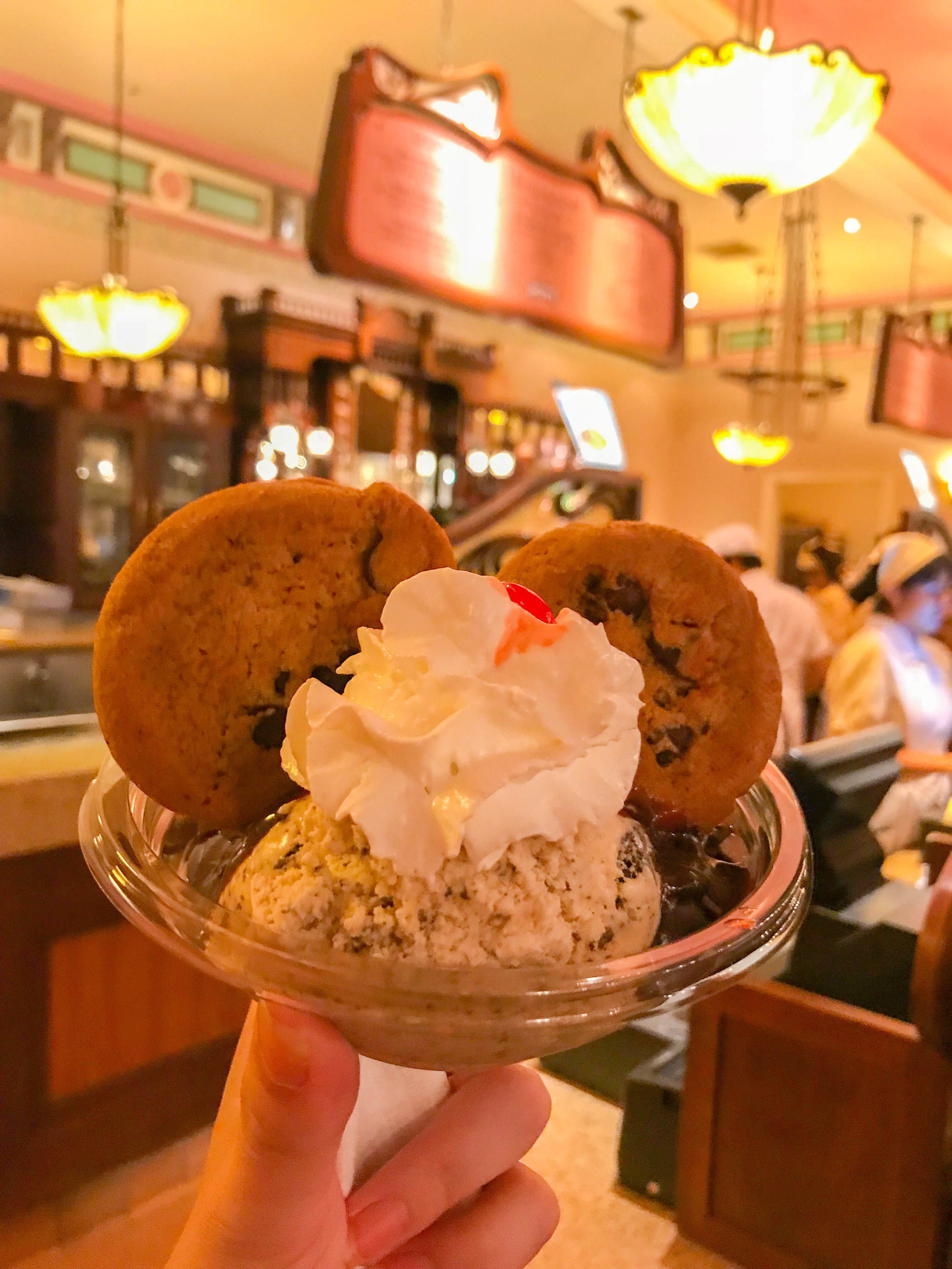 Gibson Girl Ice Cream Parlor Disneyland Main Street (Copy)