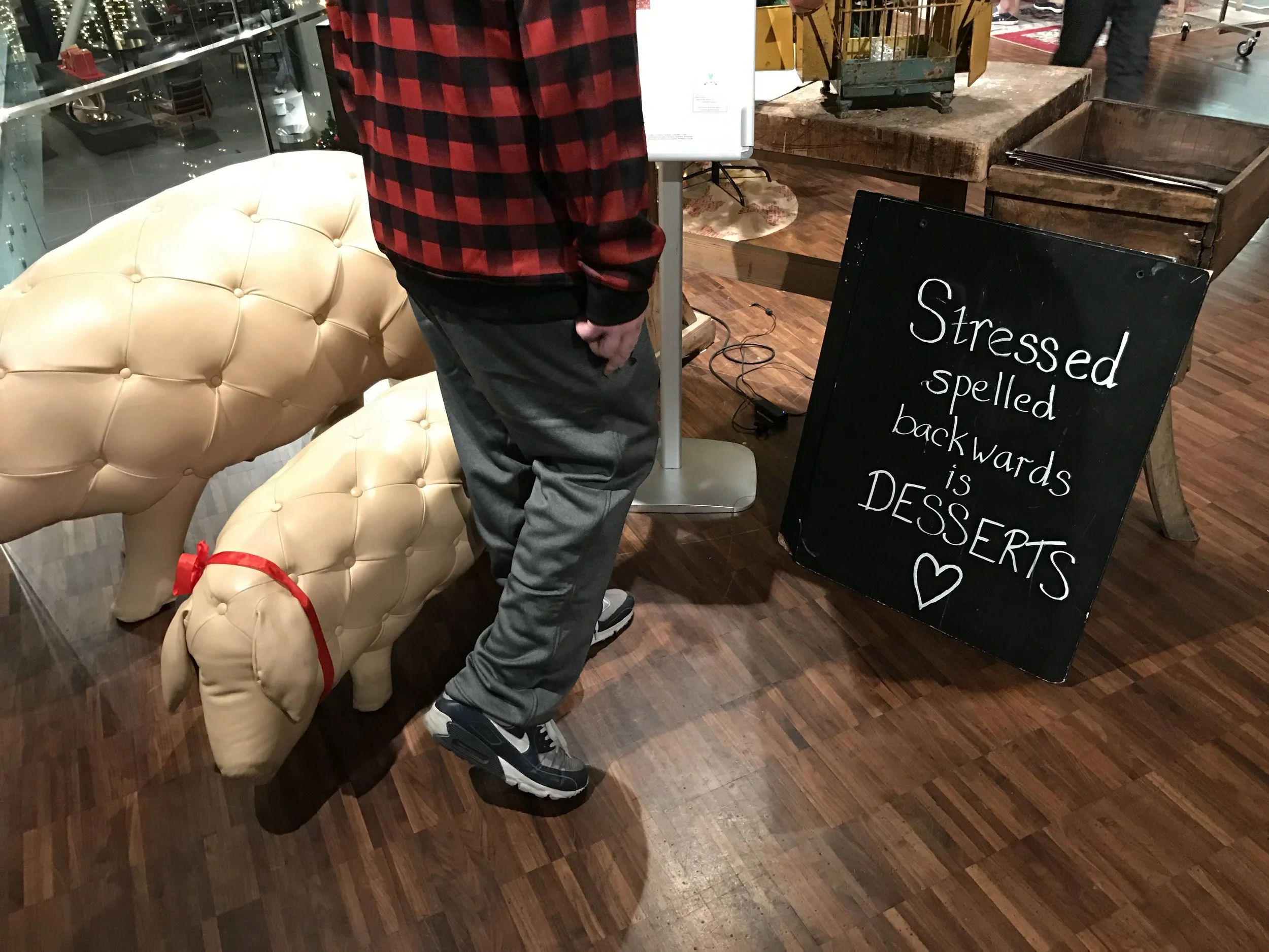 Stressed Spelled Backwards is desserts! YES IT IS!