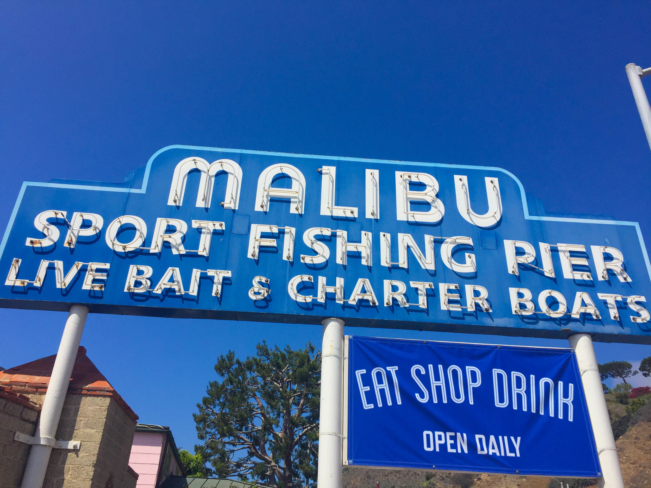 Malibu Farm Brunch Spot on the pier