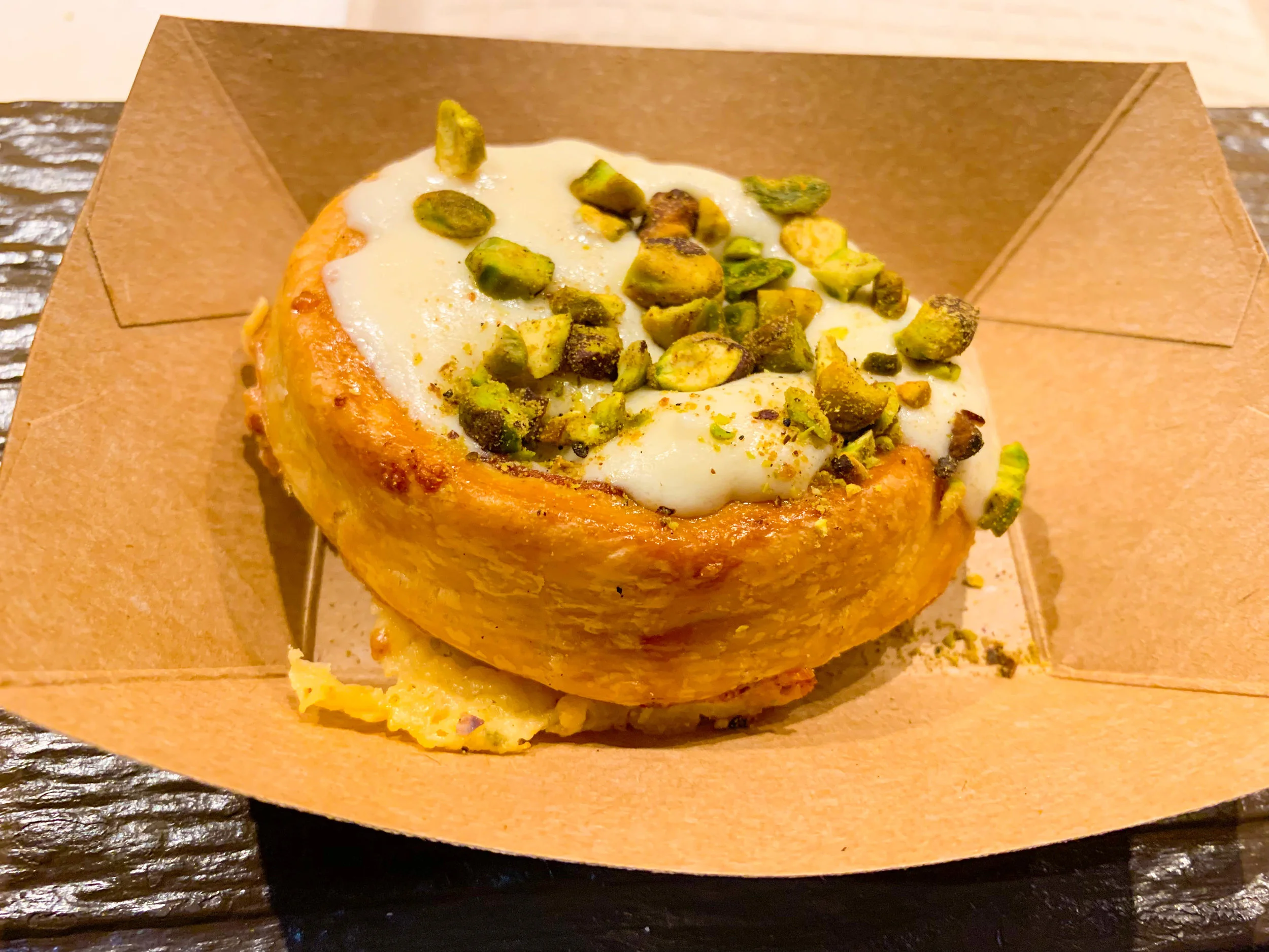 Ham and Vella Jack Cheese Pinwheel with Smoked Pistacios