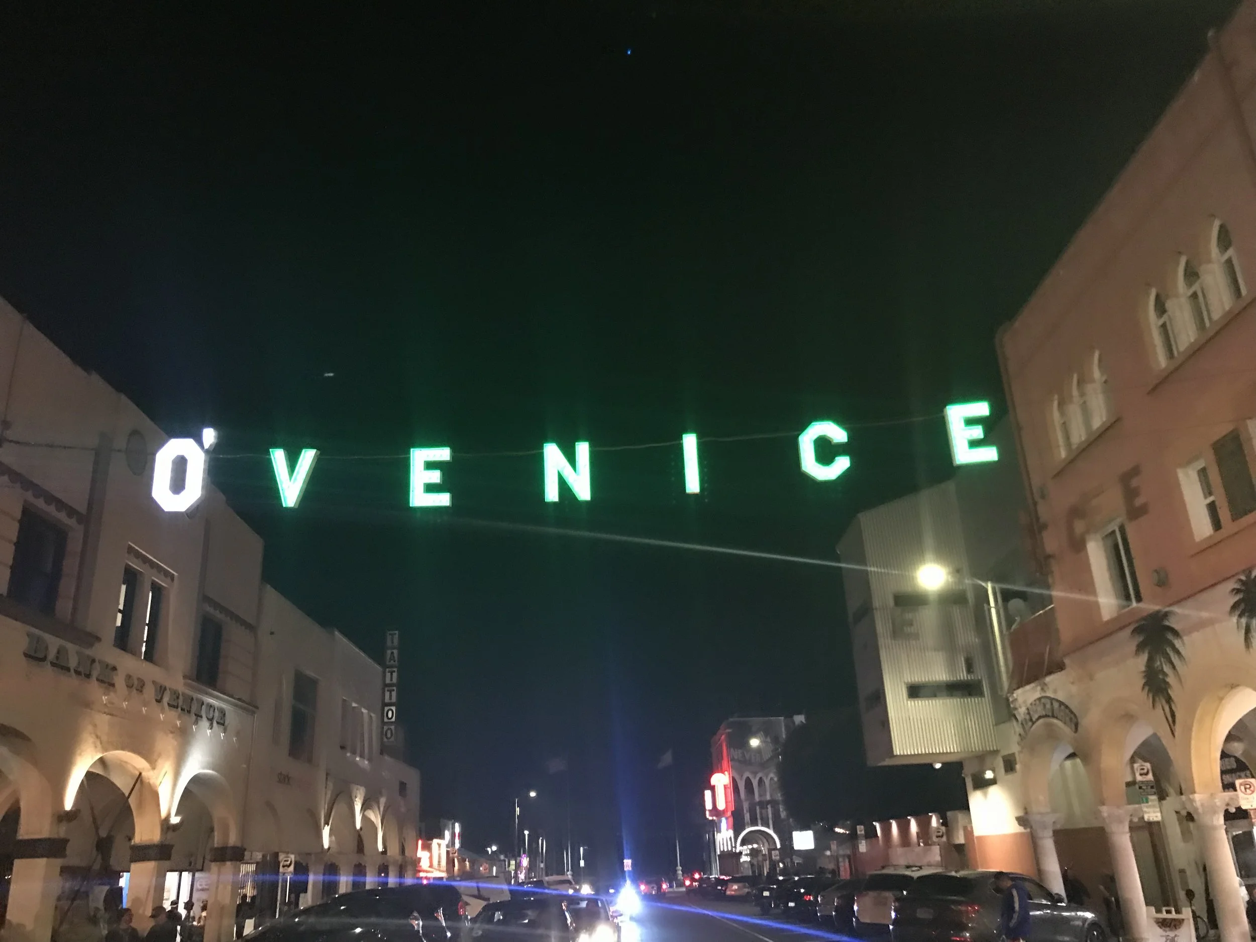 O’Venice Sign in Venice Beach