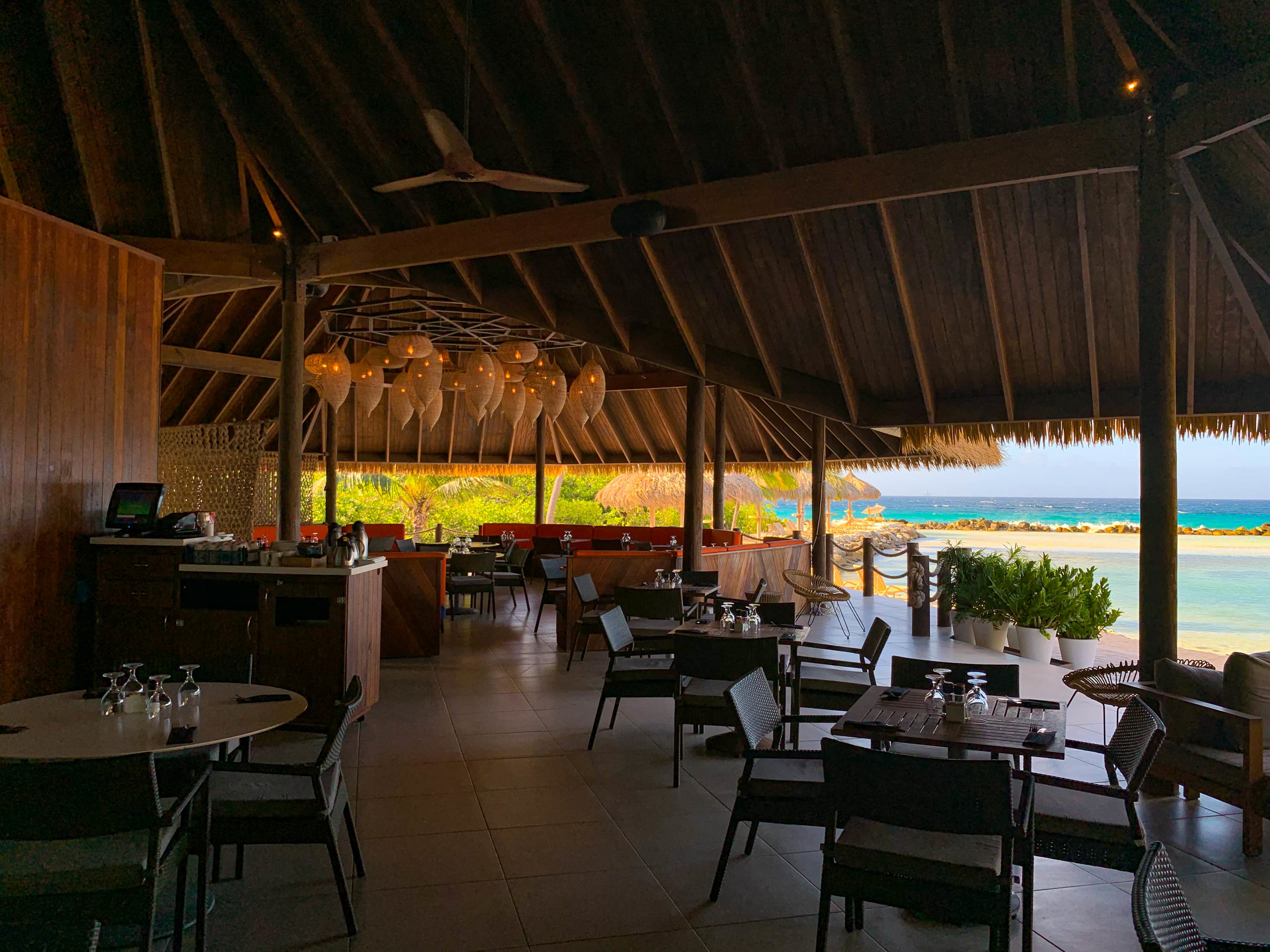 Iguana Beach Renaissance Island Restaurant