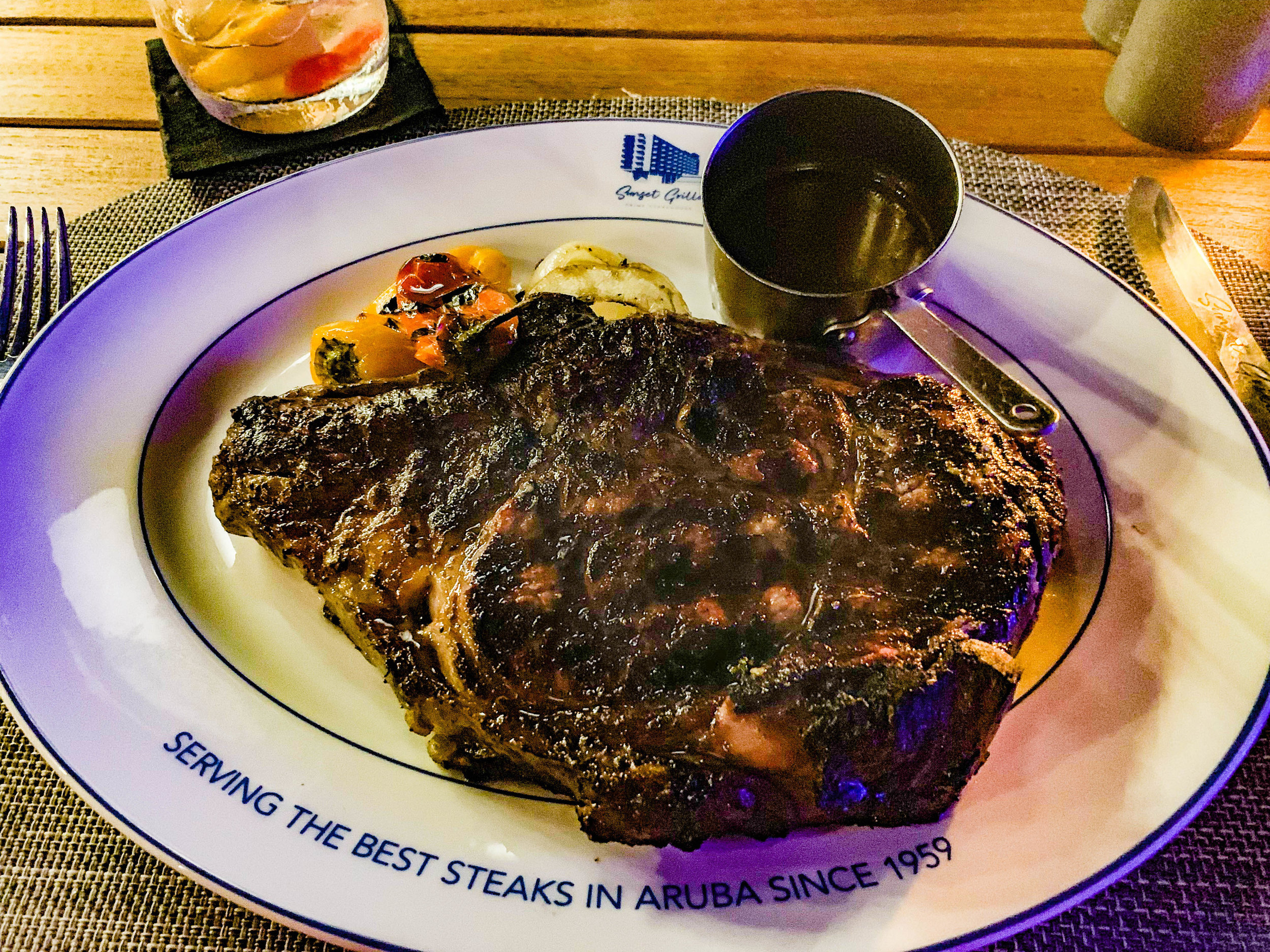 Sunset Grille Steak House Hilton Aruba