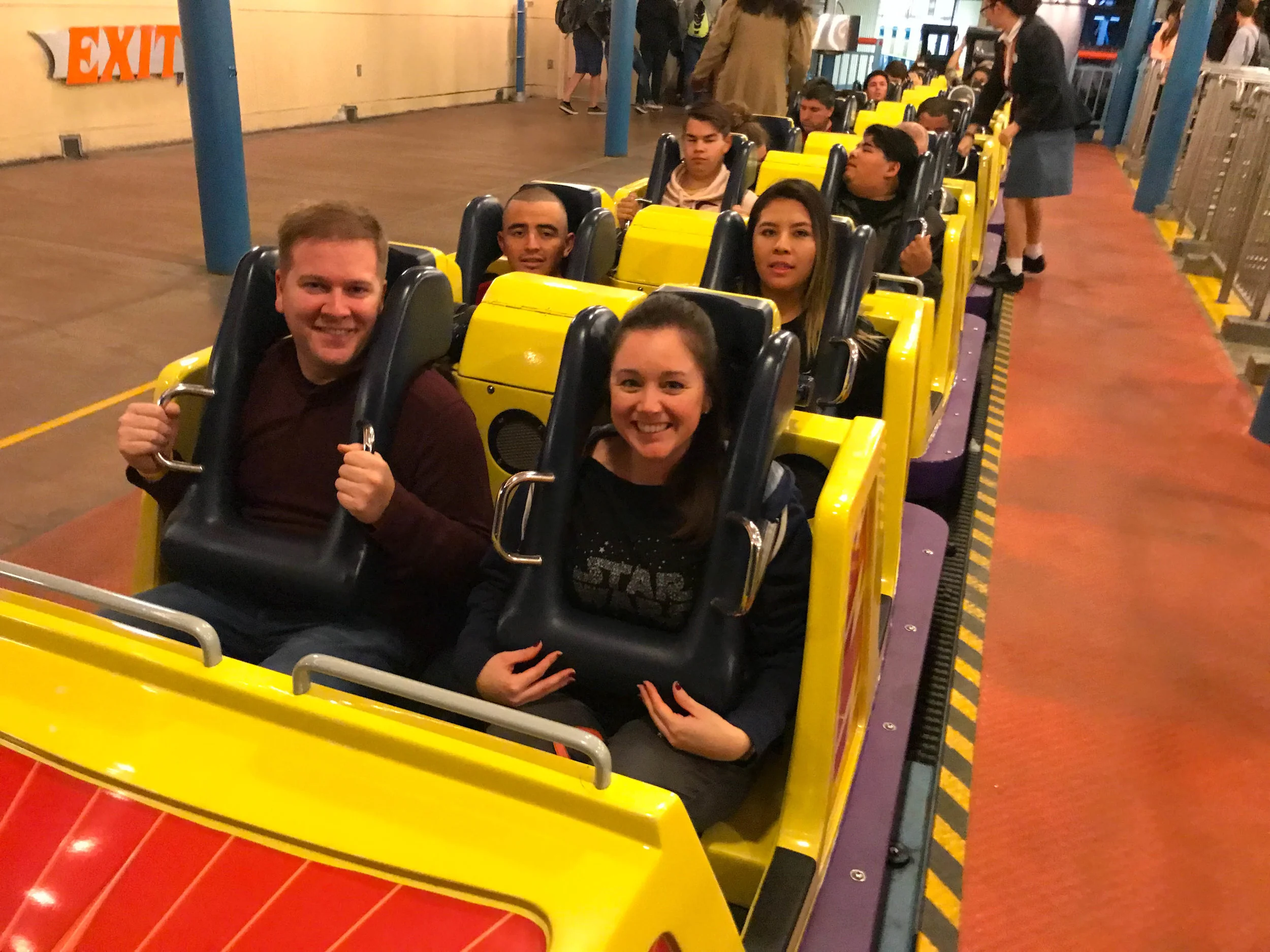 CALIFORNIA SCREAMIN' FRONT ROW - BEFORE