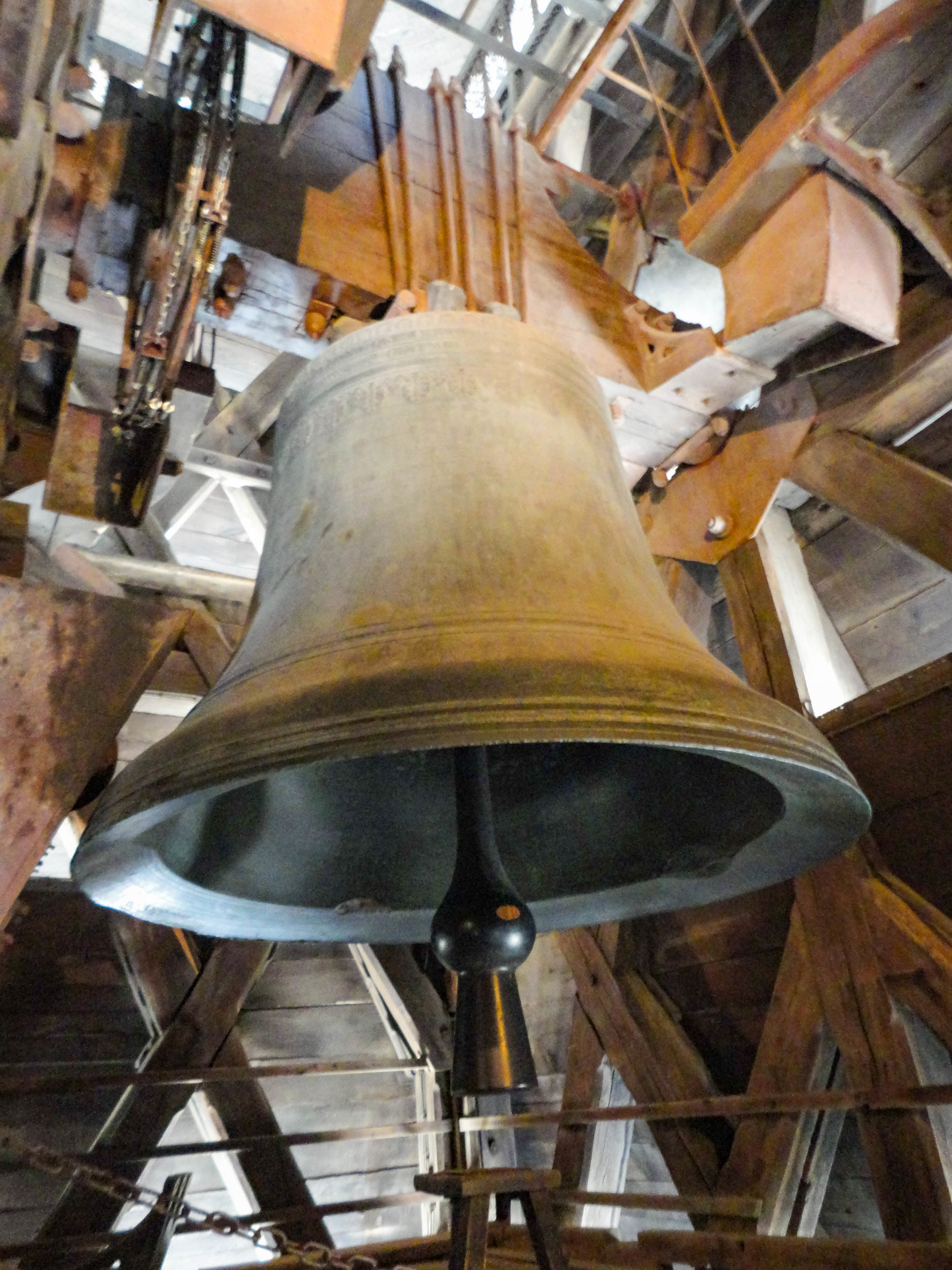 Notre Dame tower bell before the fire