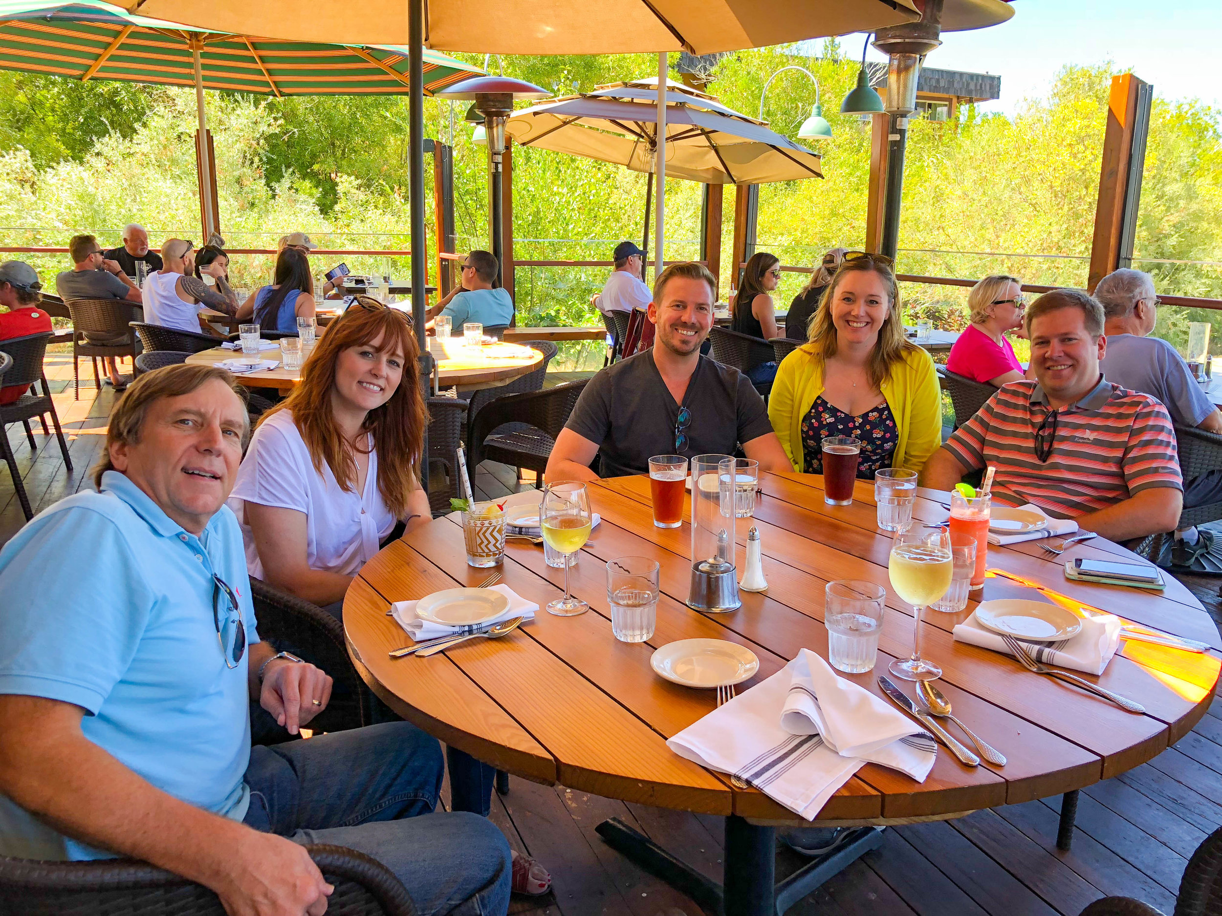 Riva Grill Lake Tahoe Deck with lake views