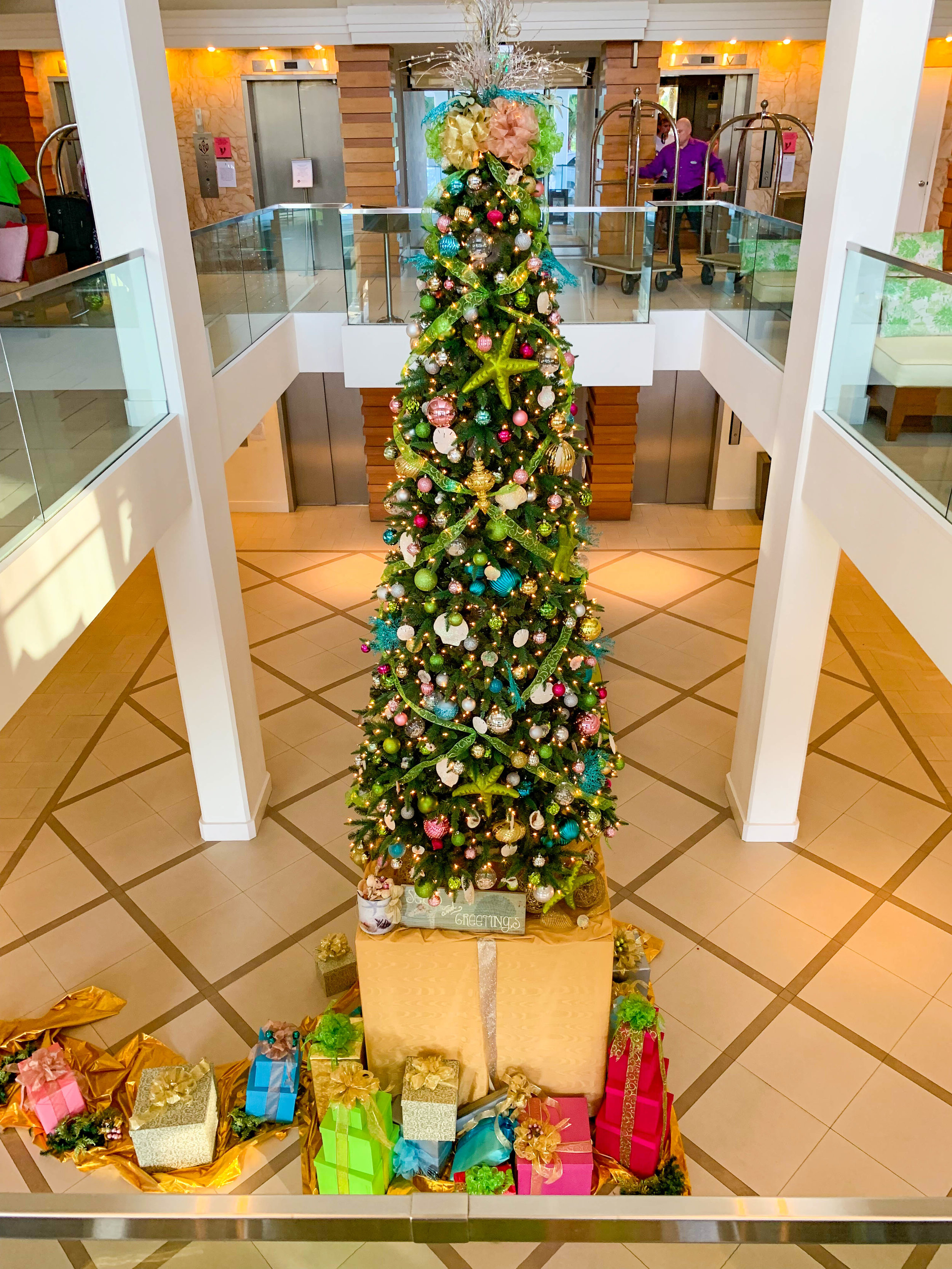 Hyatt Regency Sarasota Lobby Christmas