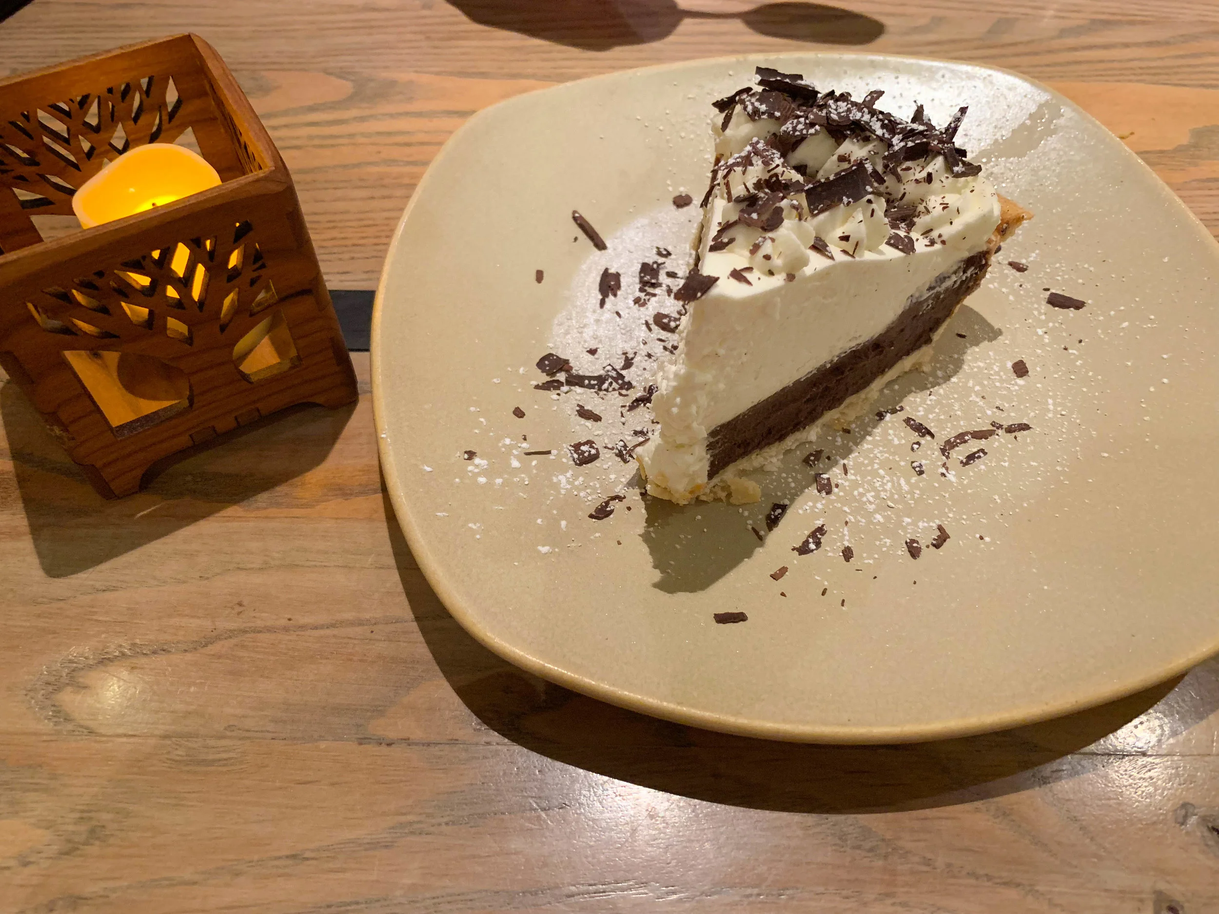 CHocolate Cream Pie at Monkeypod Kitchen