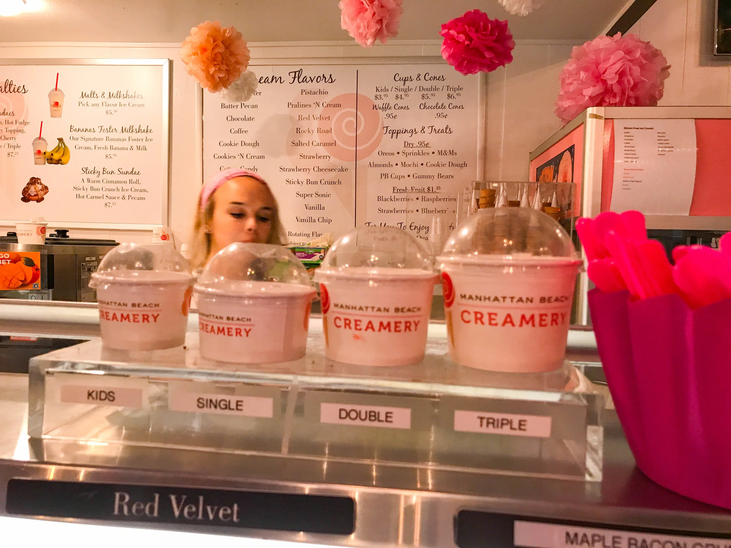 Ice Cream Review Manhattan Beach Creamery — The Sweetest Escapes
