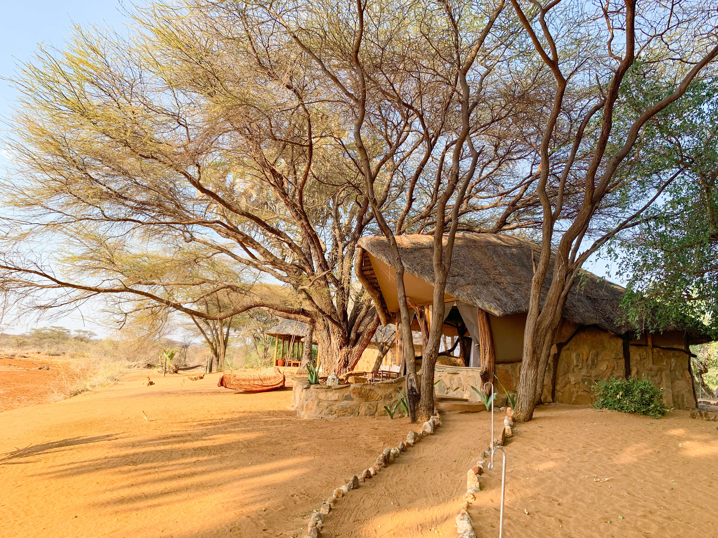 Room at Saruni Rhino in Kenya Africa