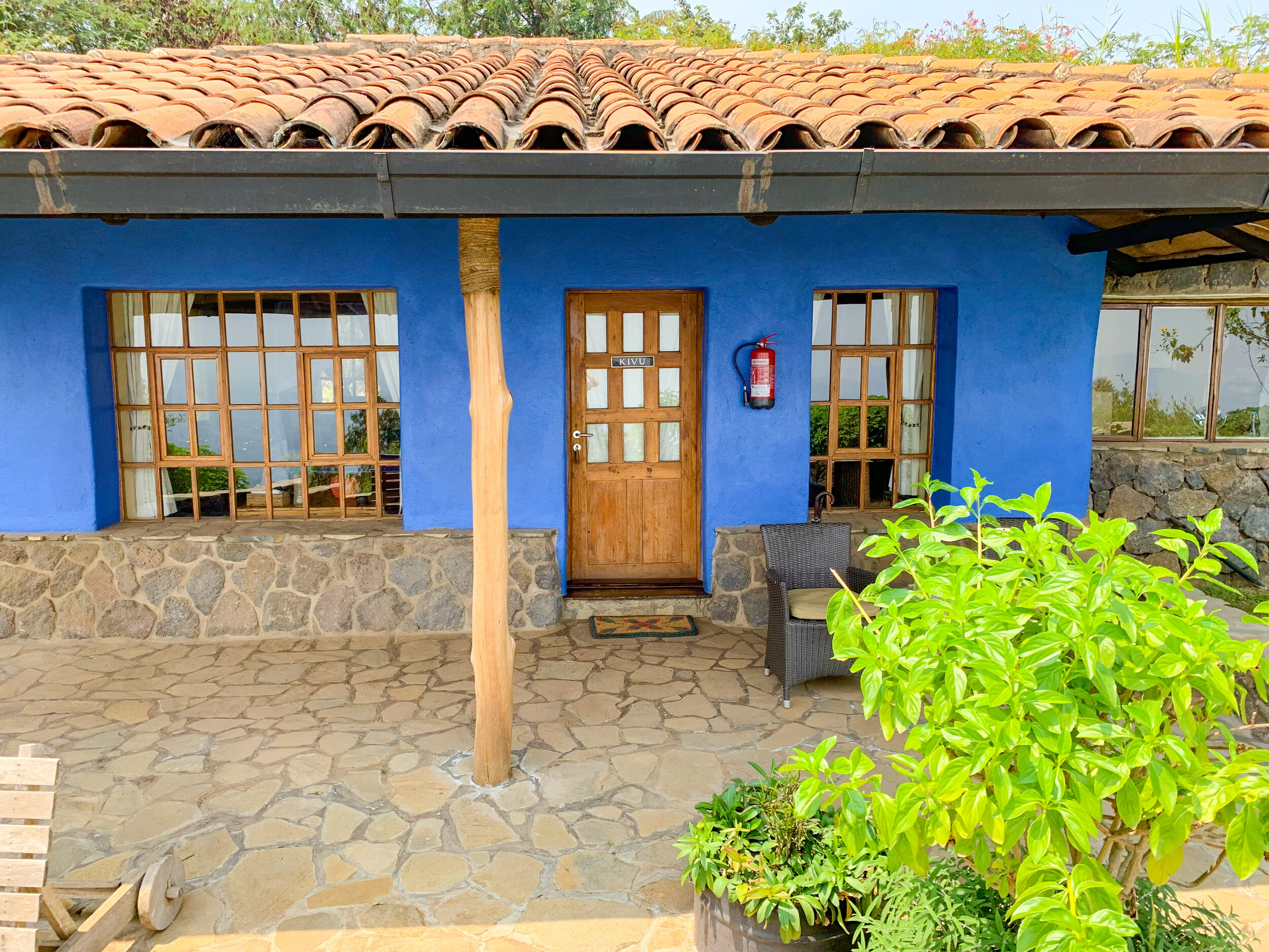 Virunga Lodge - Kivu Banda Room