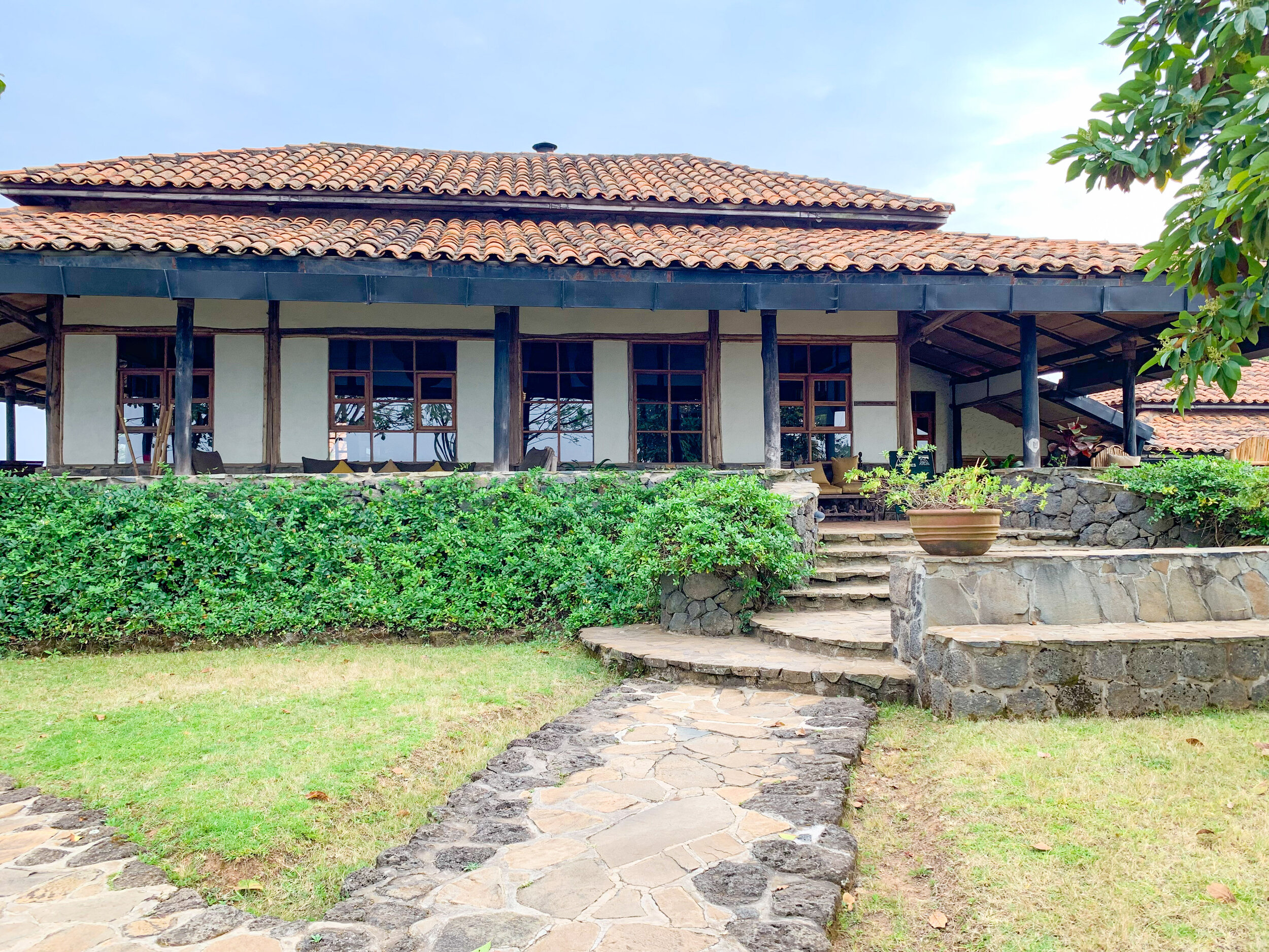 Virunga Lodge - main lodge