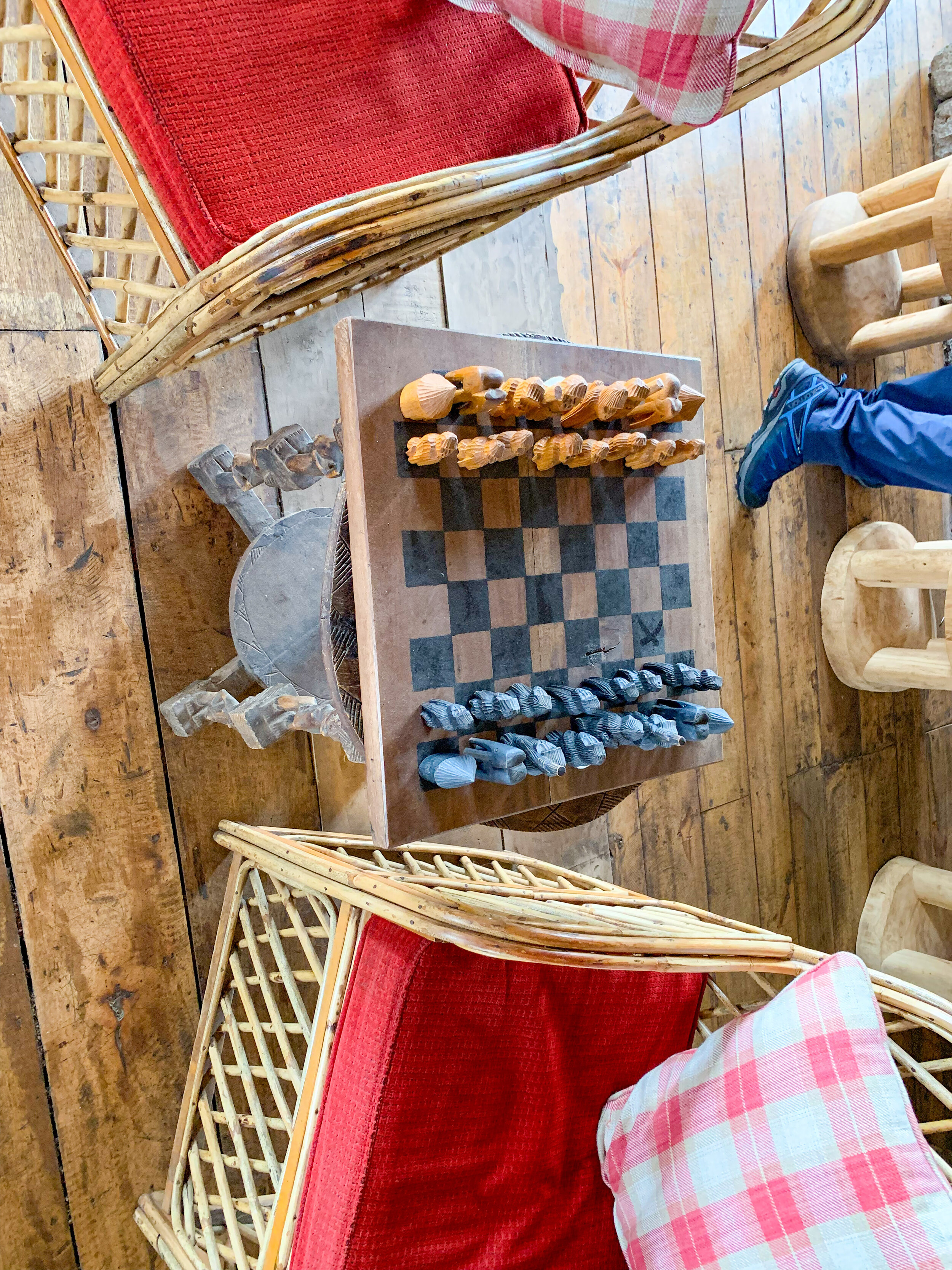 Virunga Lodge - main lodge Chess