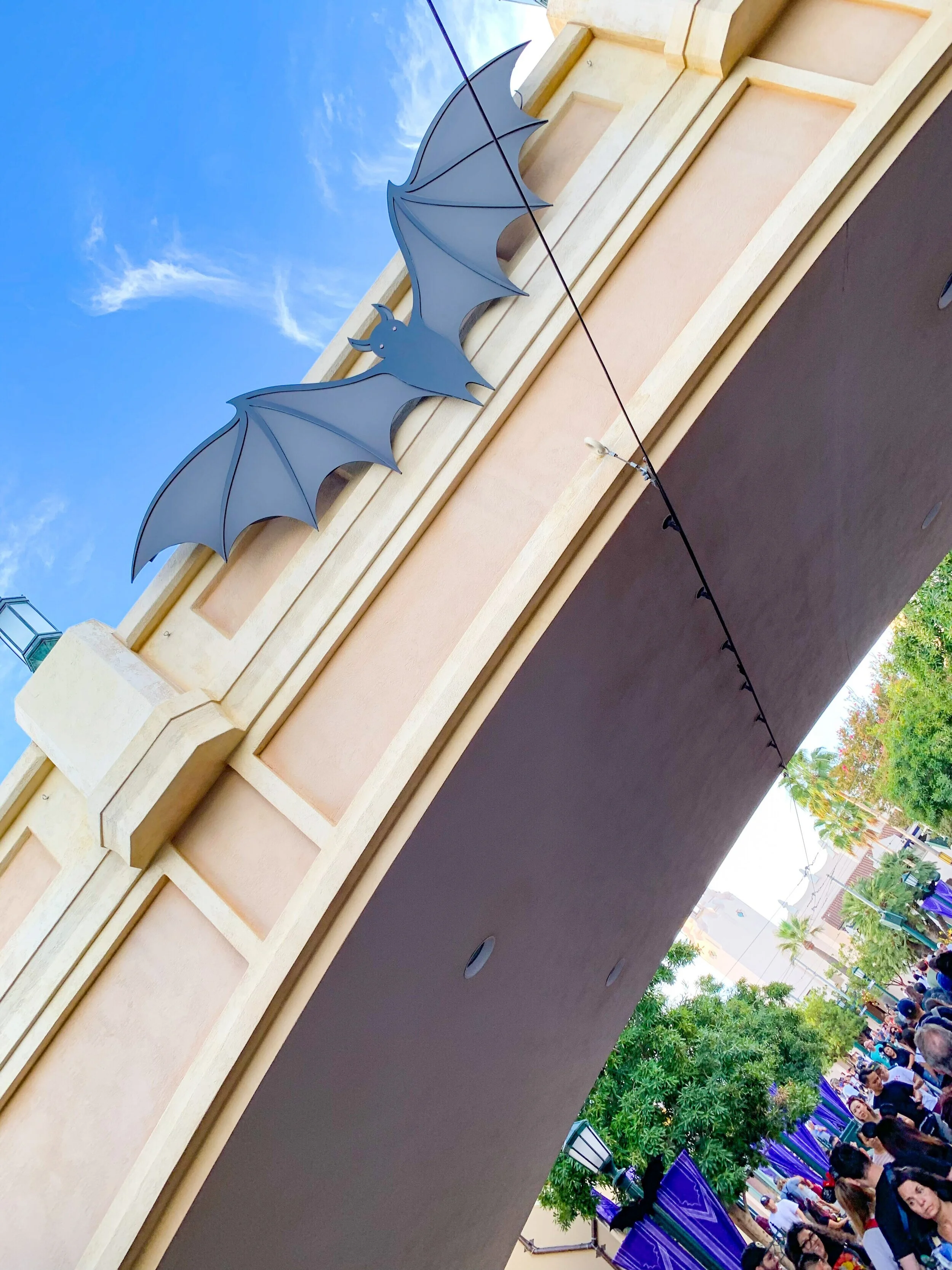 Bats along Buena Vista Street