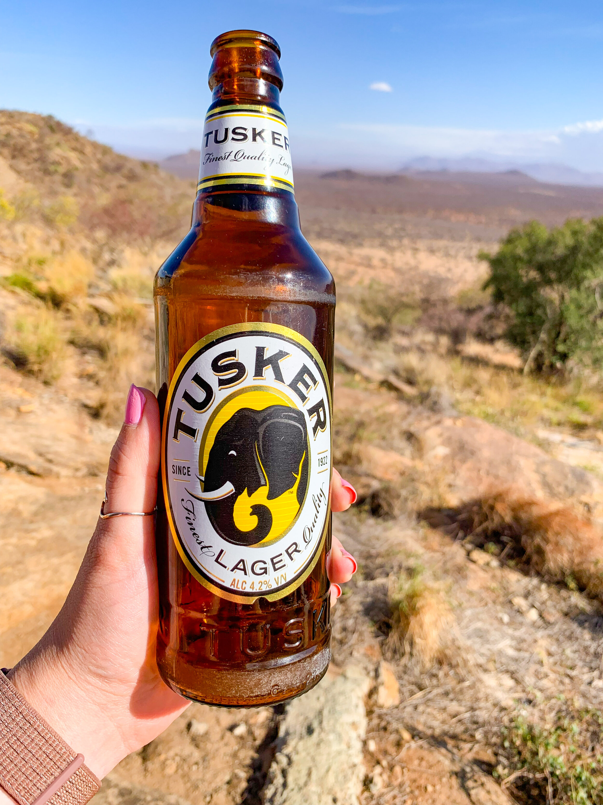 Saruni Samburu Food - Tusker Beer Kenya Africa