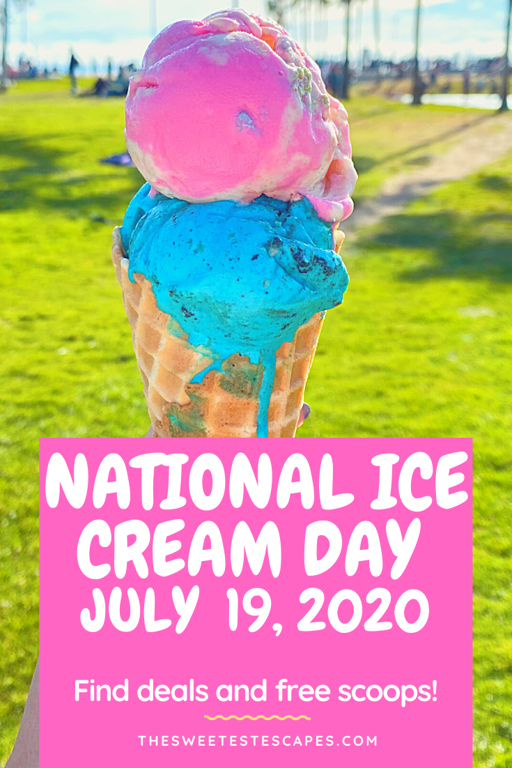 FREE ICE CREAM and DEALS to Celebrate National Ice Cream Day July 19