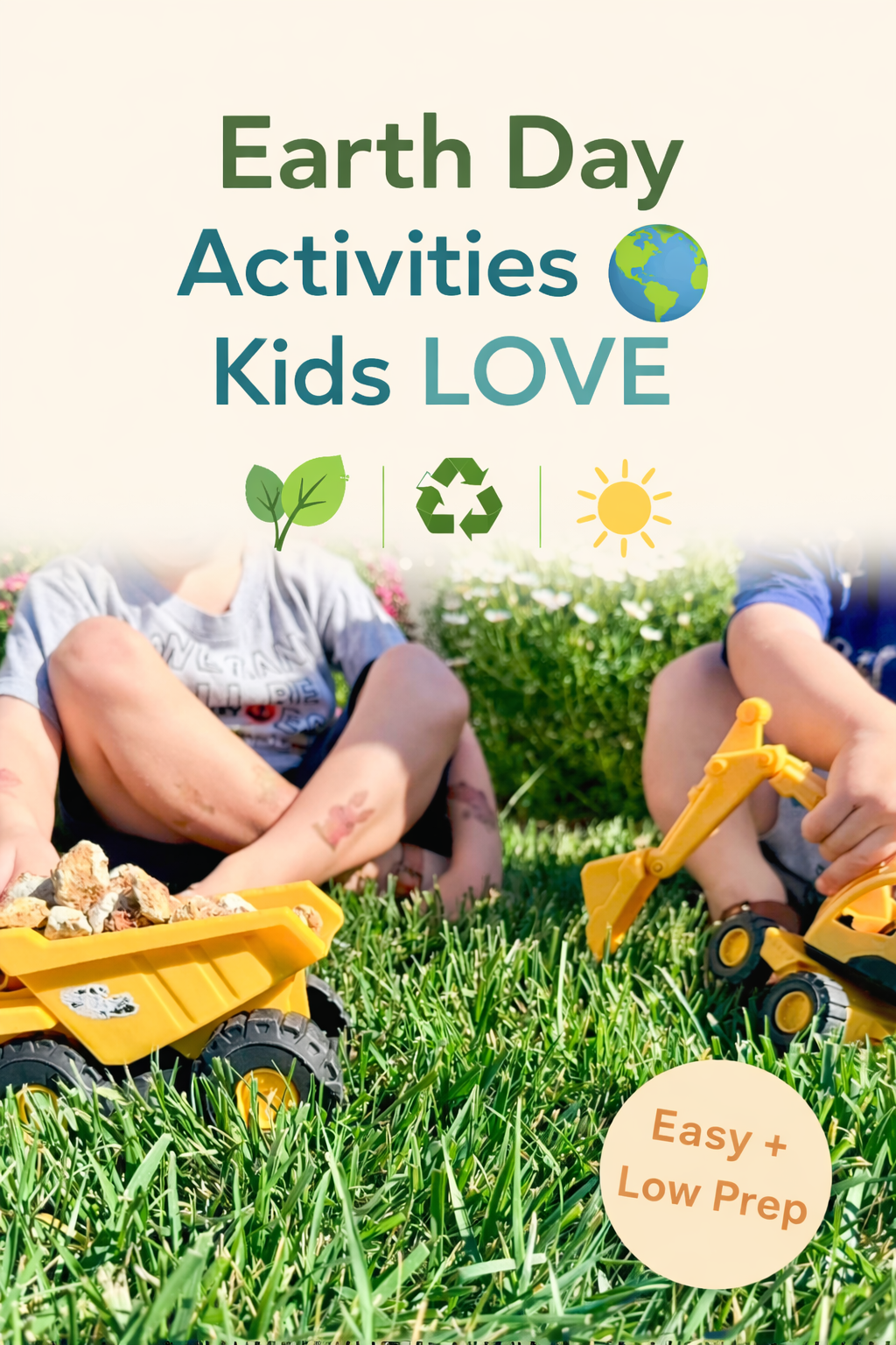 🌎 Earth Day with Kids: Simple, Sweet & (Mostly) Mess-Free Ideas