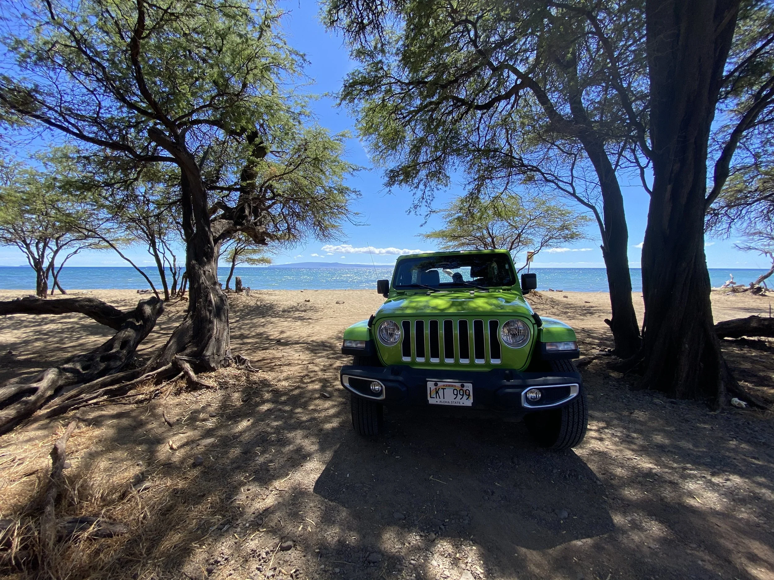 Jeeps are the best Rental Cars in Maui, Hawaii