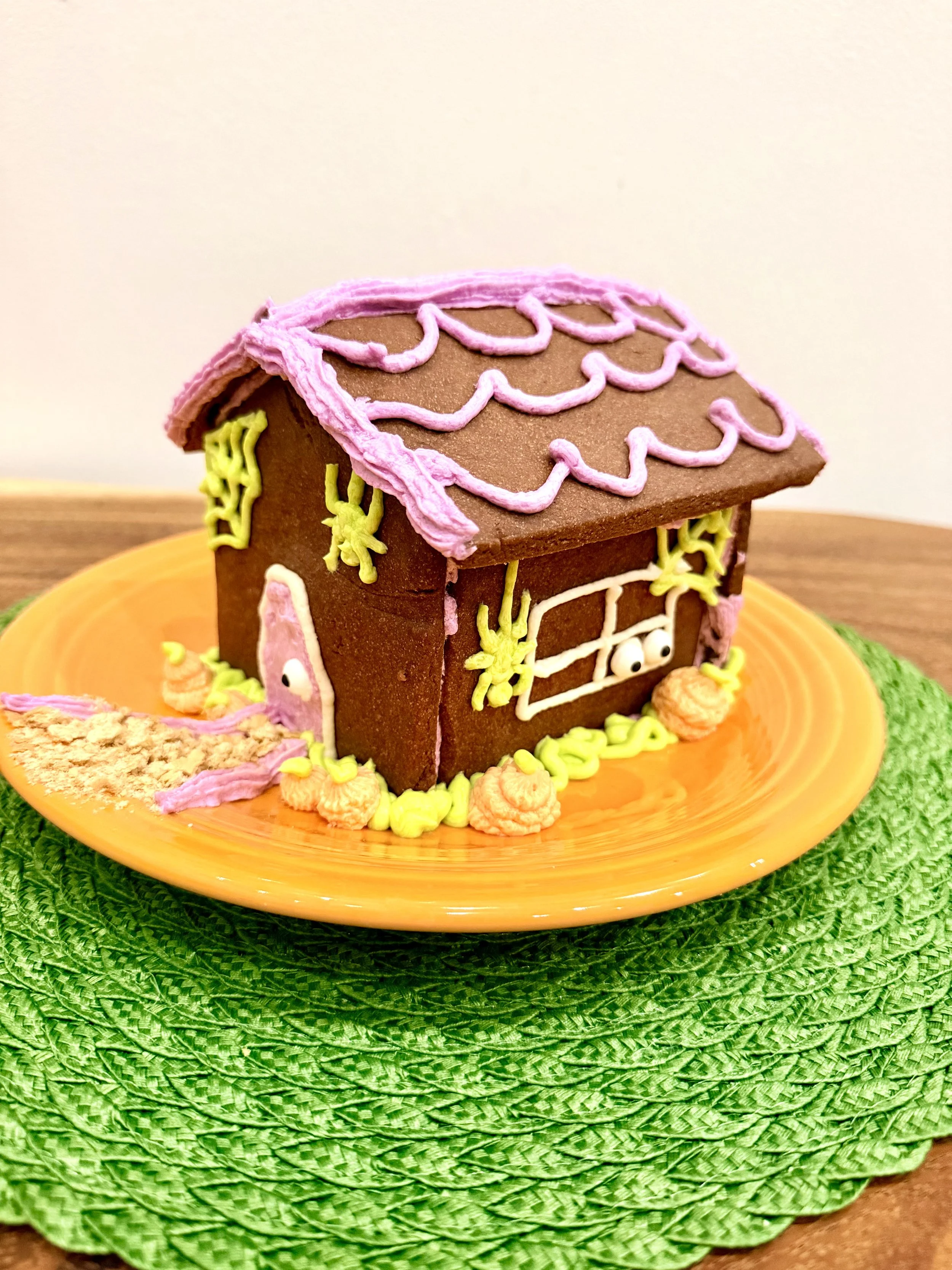 Chocolate Cookie House Recipe - Haunted Halloween House
