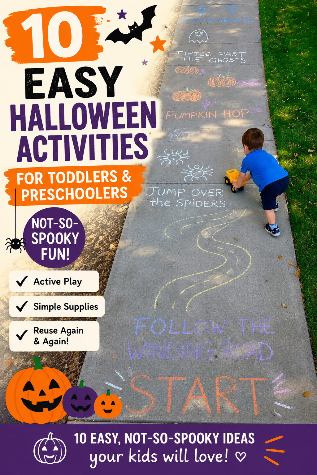 10 Easy Not-So-Spooky Halloween Activities for Toddlers &amp; Preschoolers