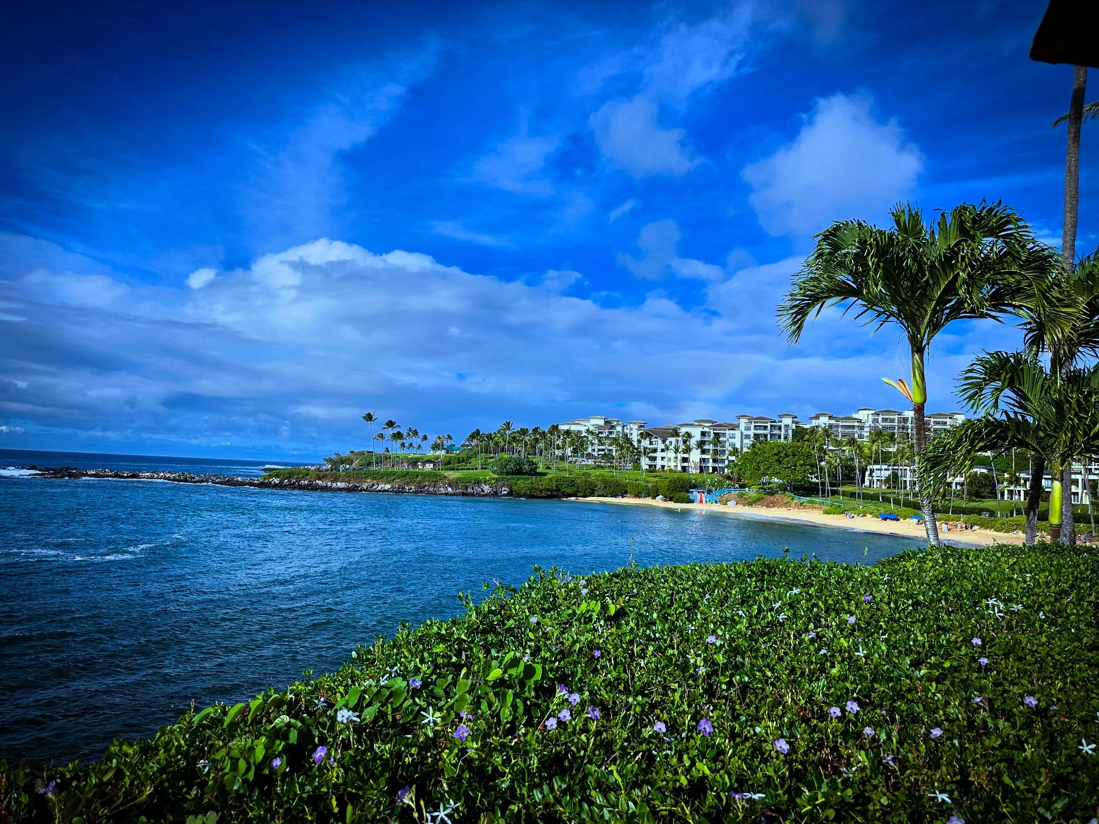 Kapalua Bay in Maui in October